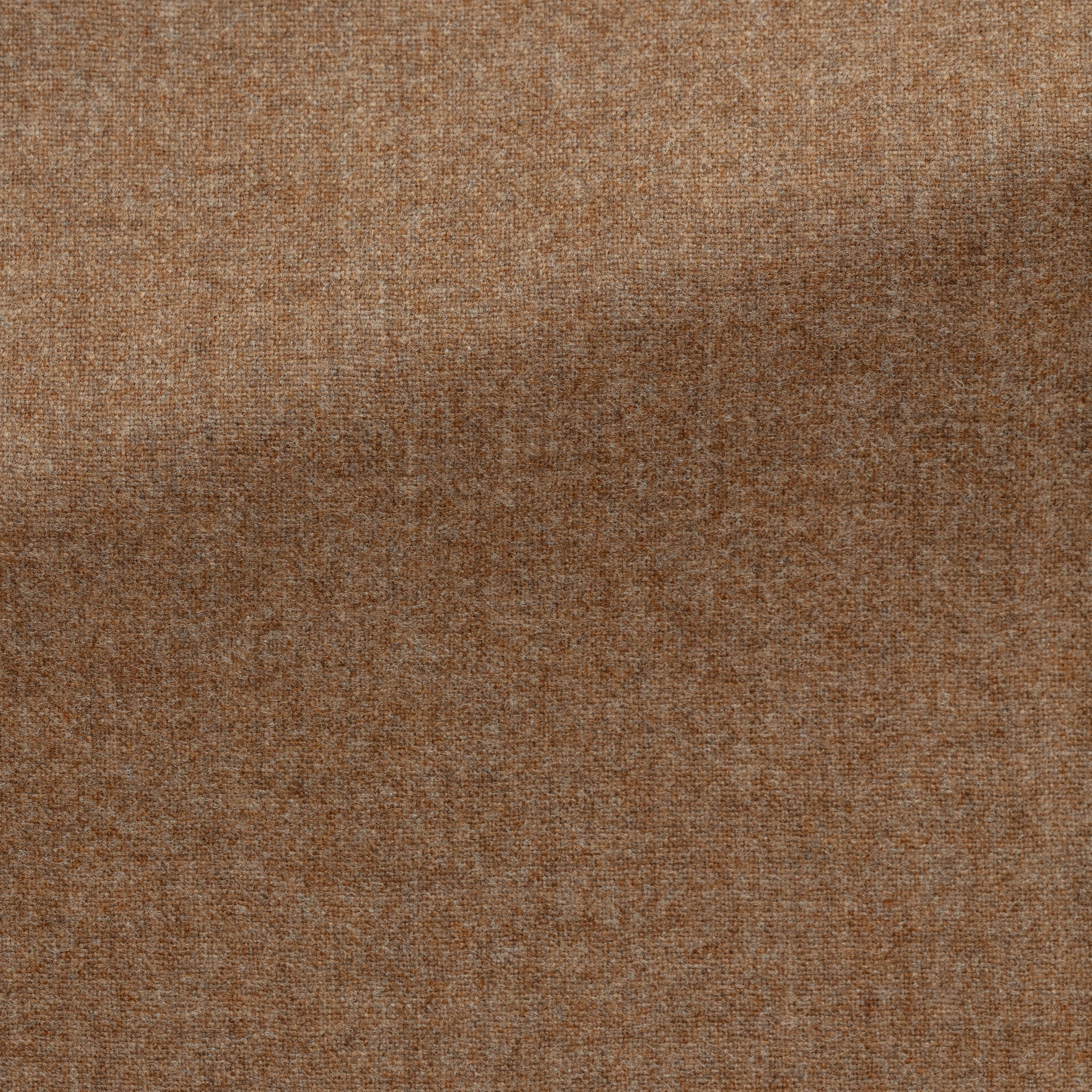 Camel Wool-Cashmere Plain Weave Suit