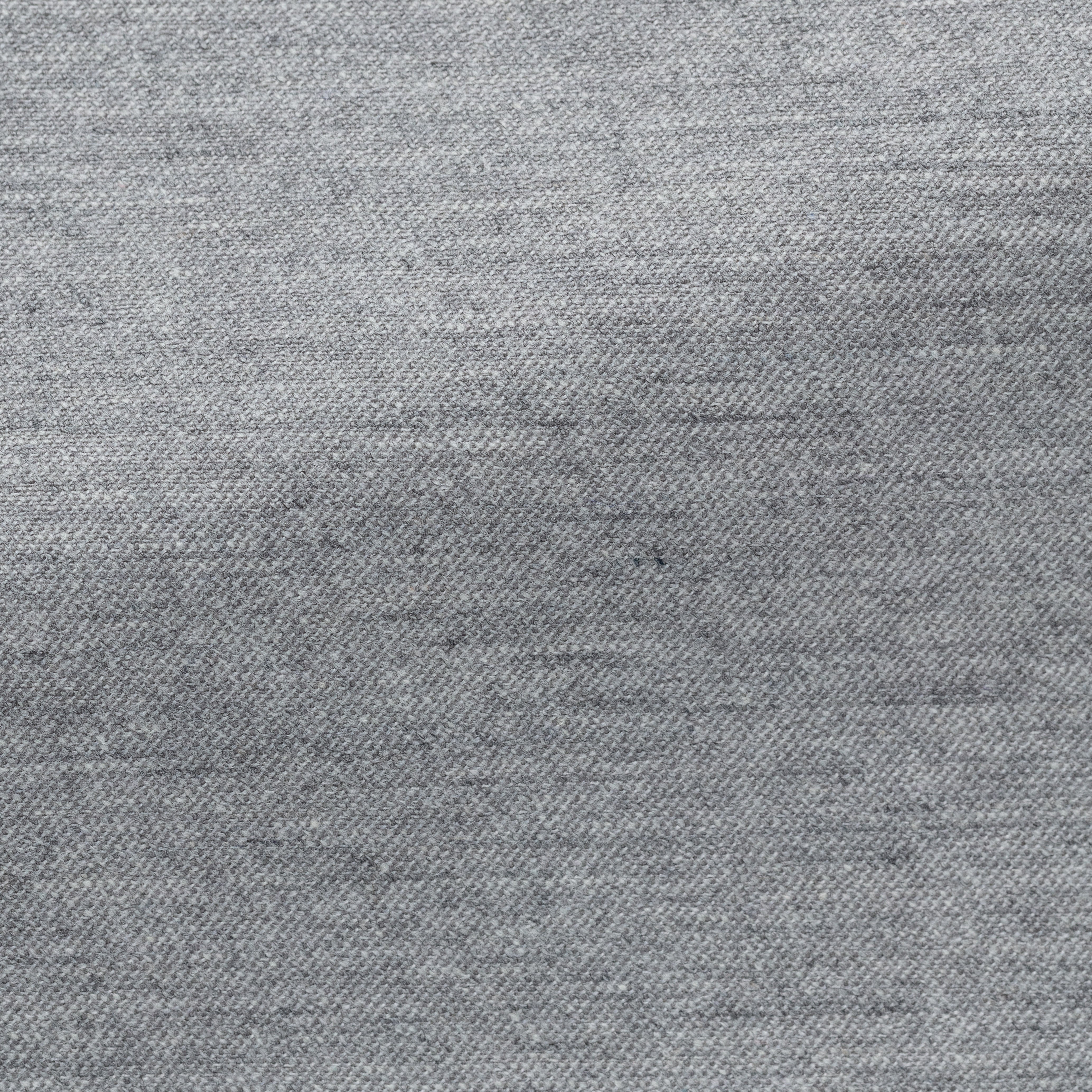 Light Grey Stretch Wool Flannel Vest