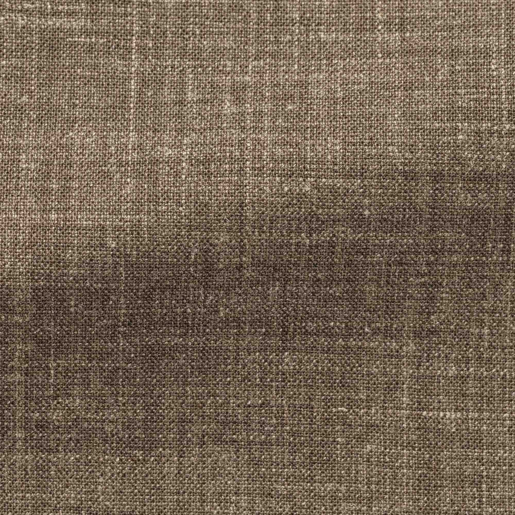 Dark Taupe Stretch Wool-Linen 3- Piece Suit