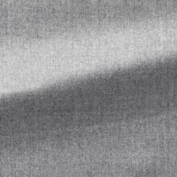 Light Grey S120 Natural Stretch Wool Flannel Trousers