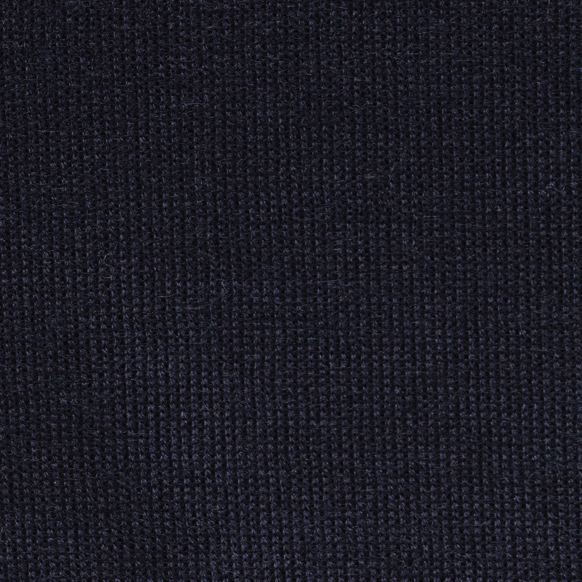 Navy Blue Cashmere-Silk Turtle Neck
