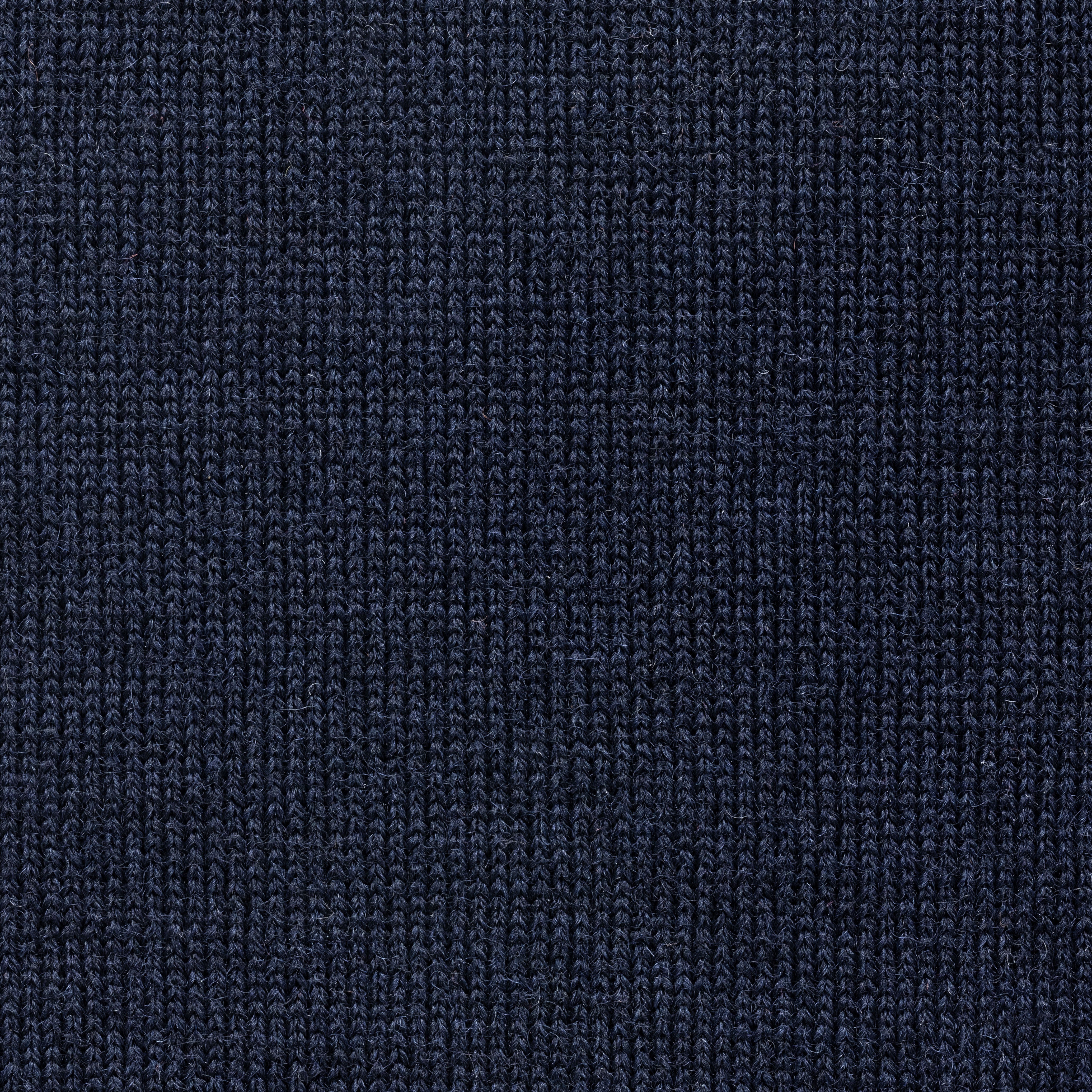 Midnight Blue Extra-Fine Merino Polo