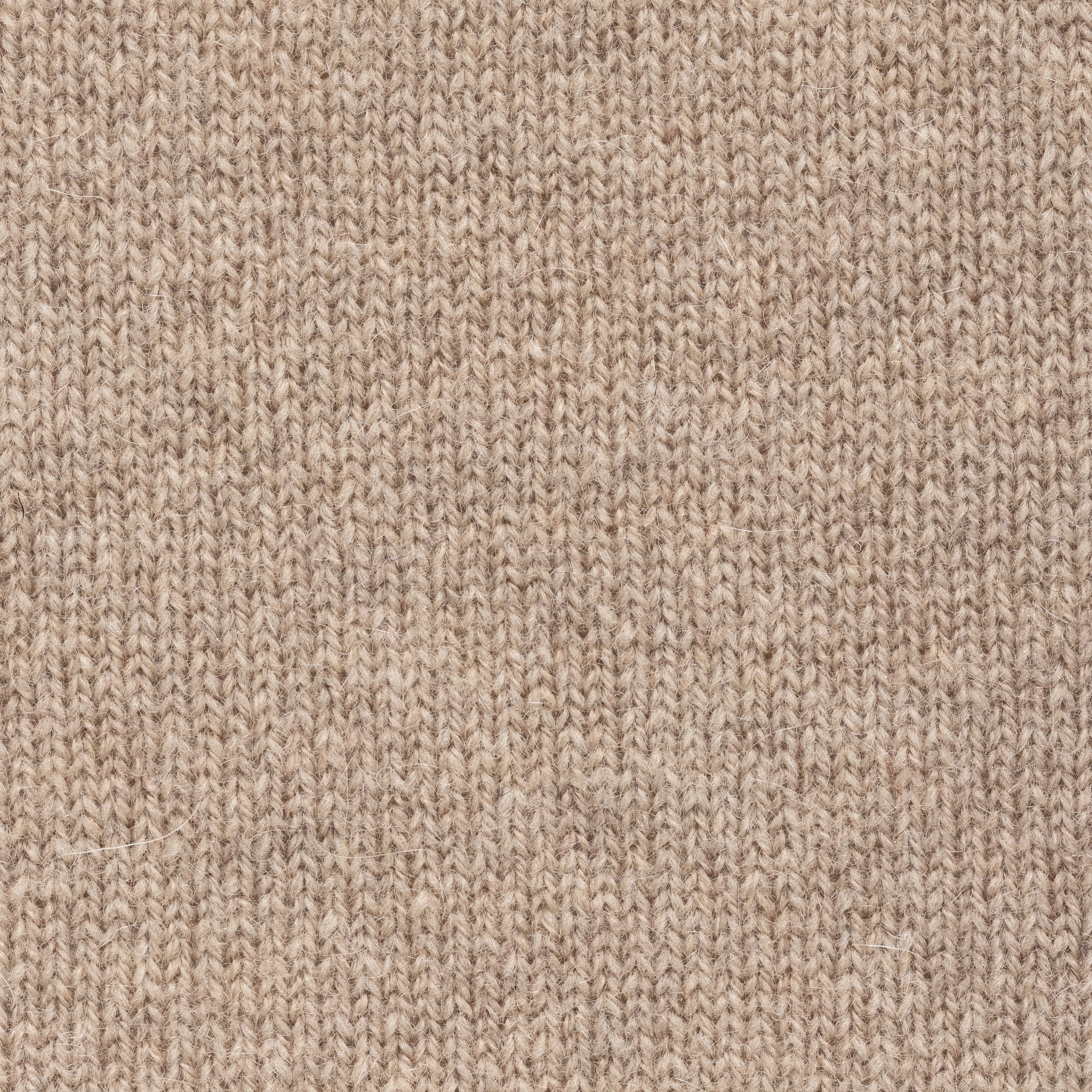 Beige Wool-Cashmere FullButton Bomber