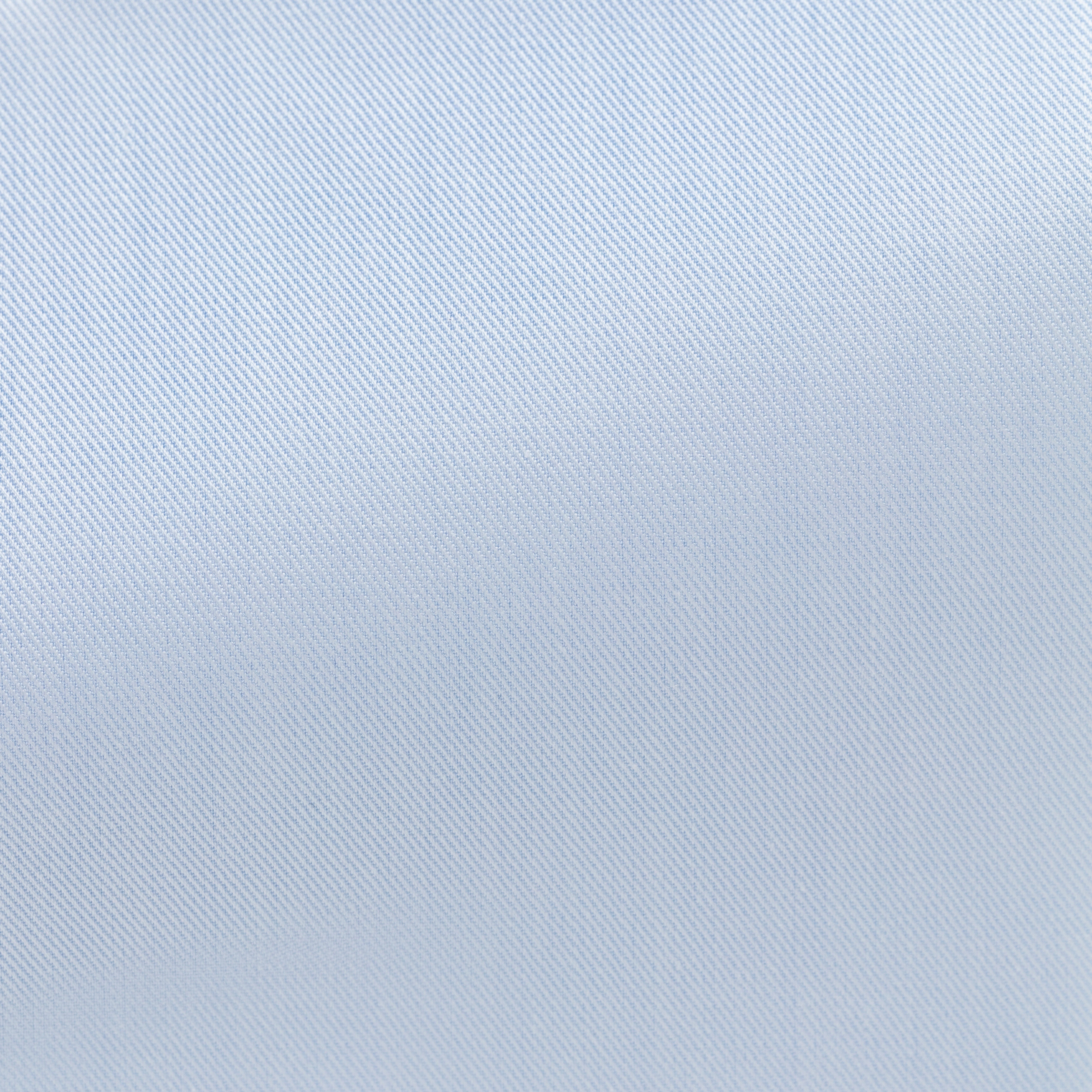 Light Blue Cotton Fine Twill Shirt