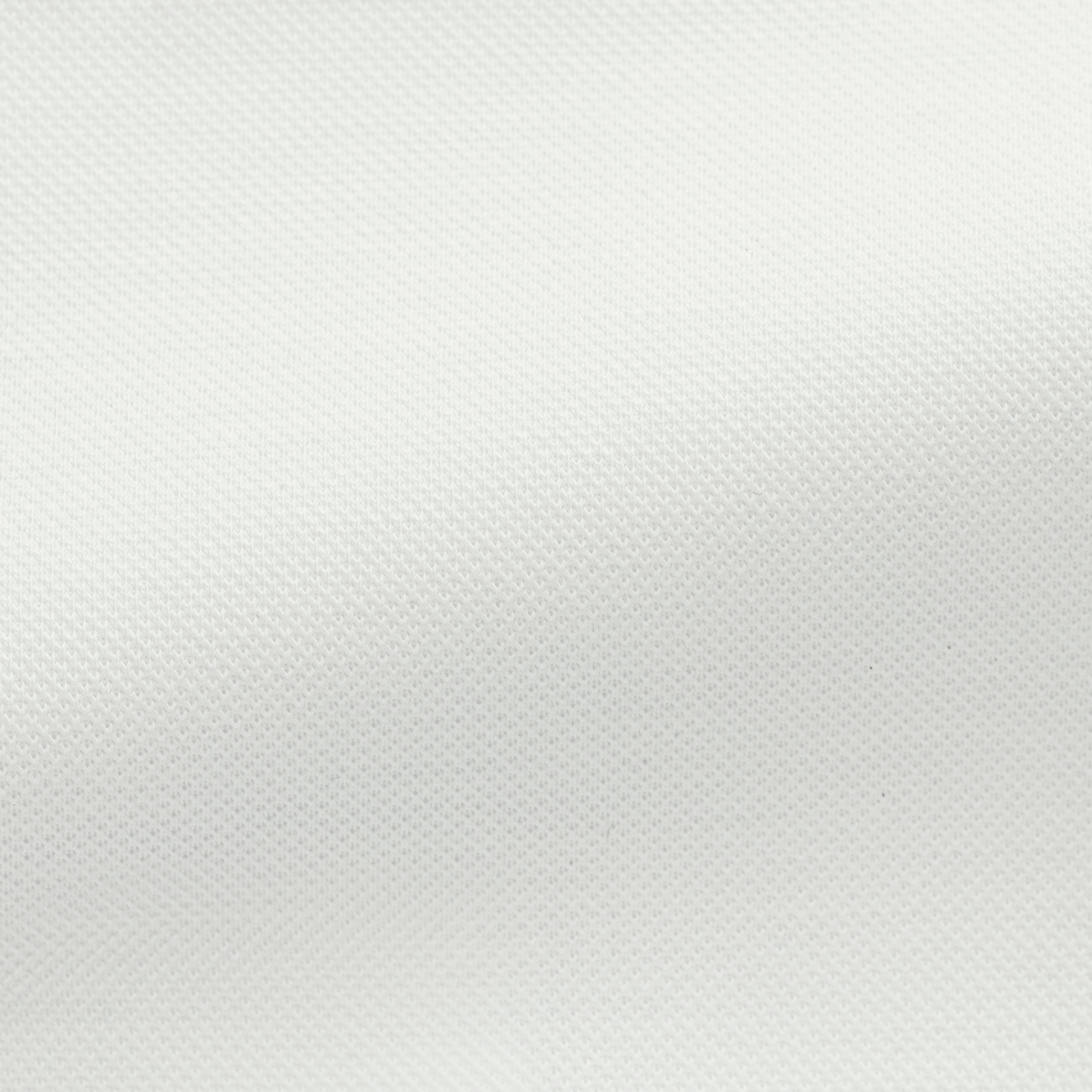 Ivory Cotton Piqué Knit Shirt