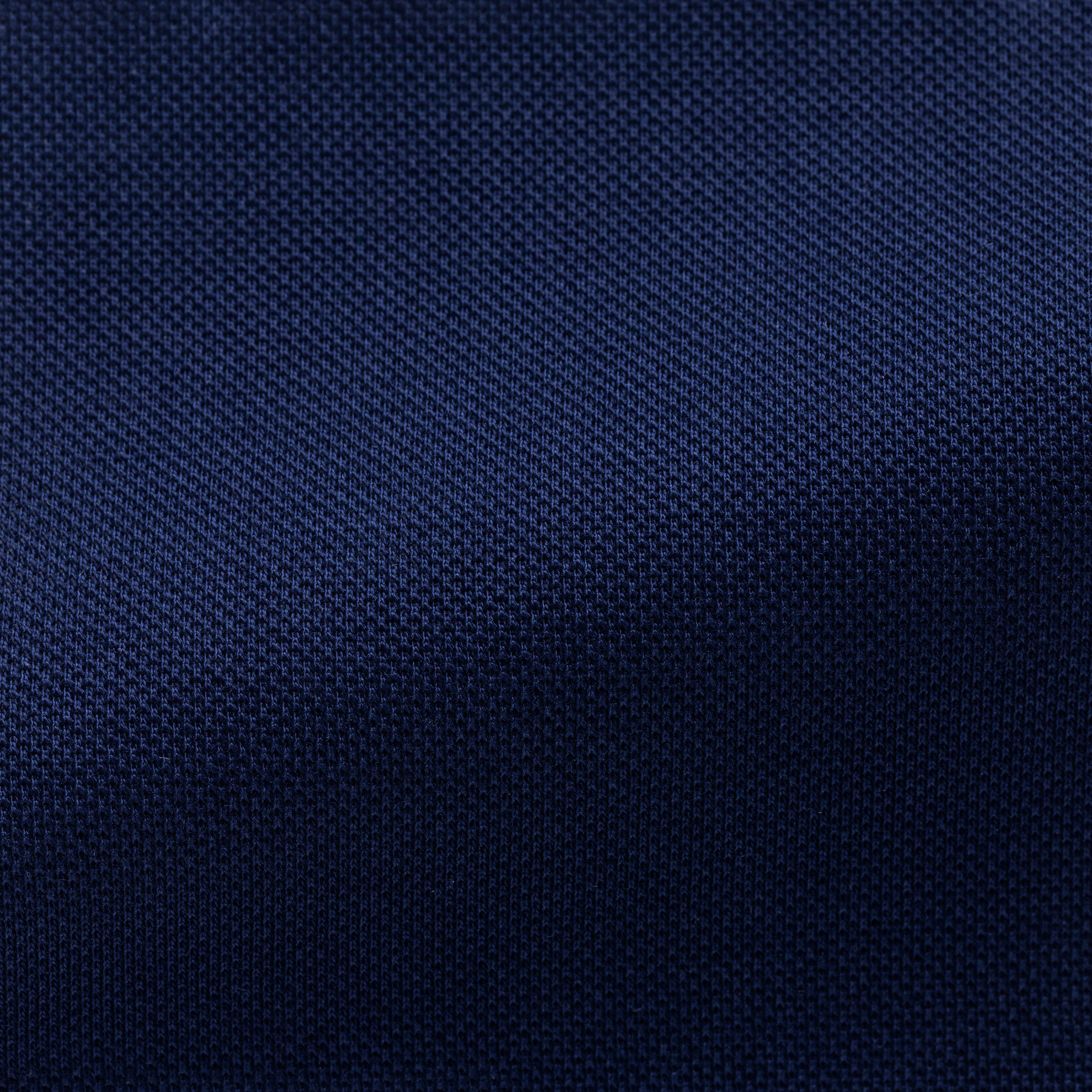 Royal Blue Cotton Piqué Knit Shirt