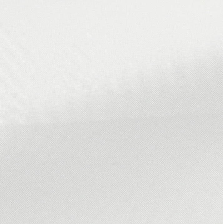 White Cotton Pinpoint Shirt