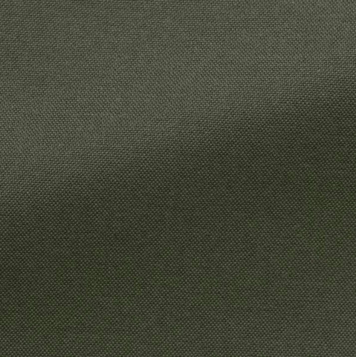 Dark Olive Cotton Oxford Shirt