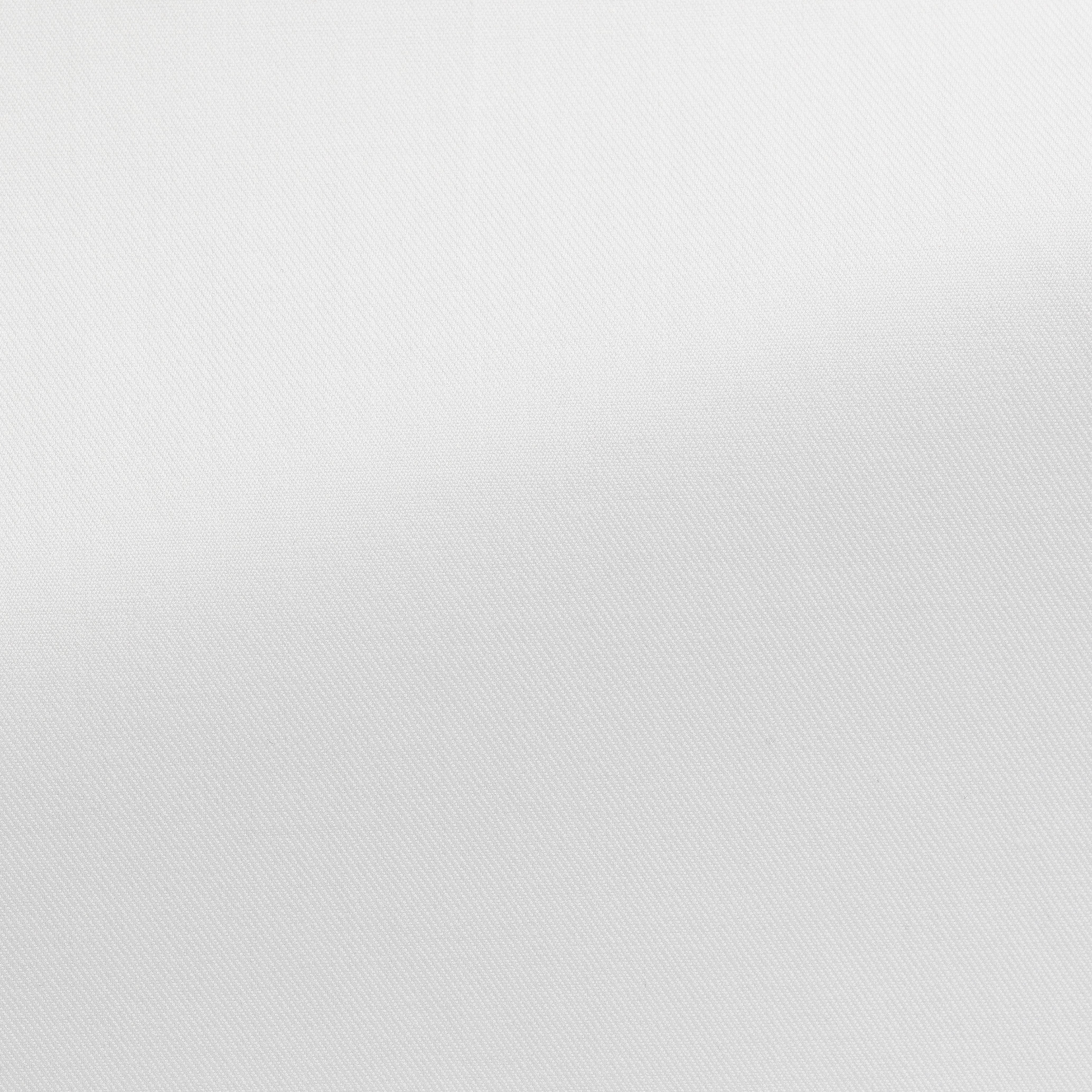 White Natural Stretch Cotton Twill Shirt