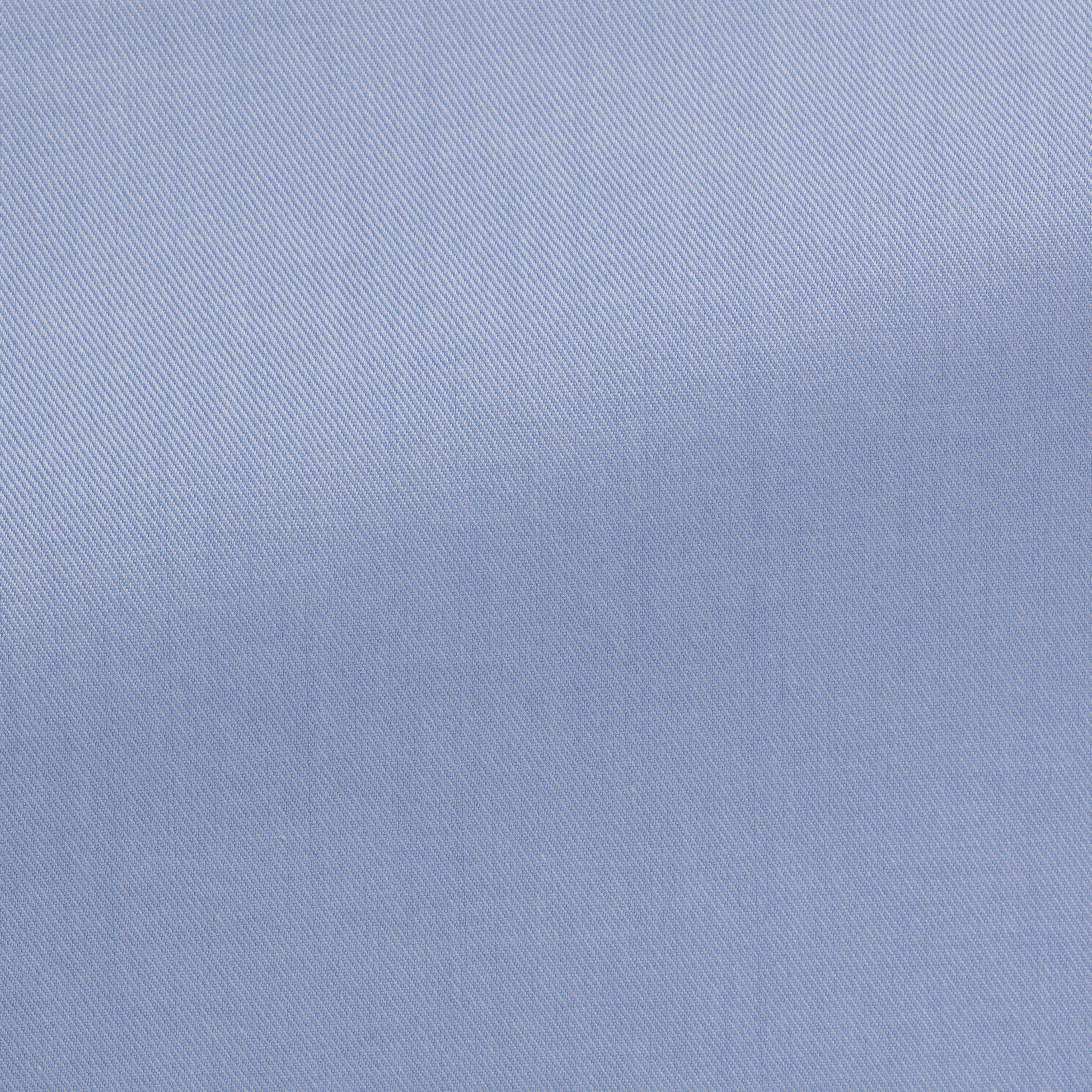 Light Blue Natural Stretch Cotton Twill Shirt