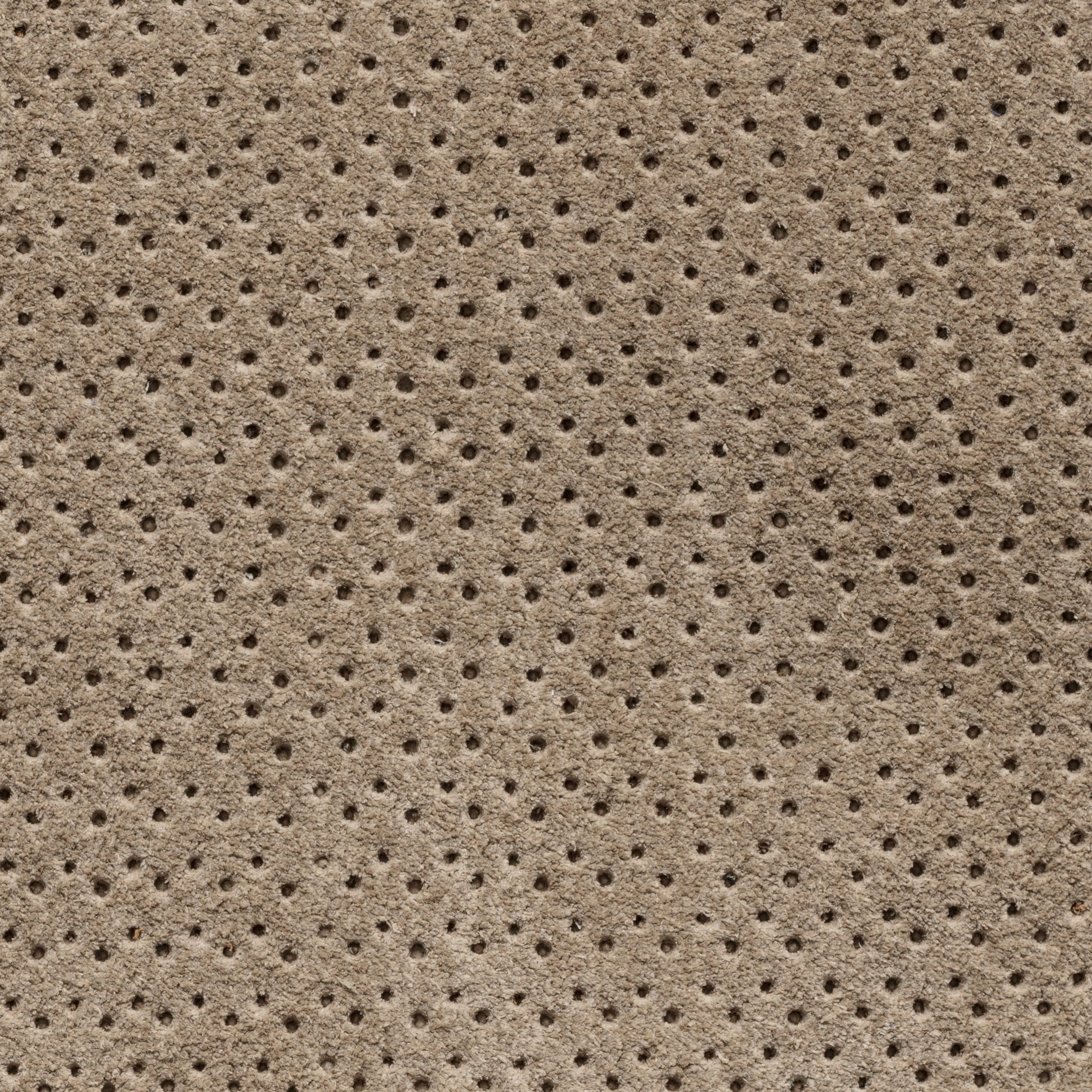 Perforated Taupe Summer Suede Tassel Sneaker