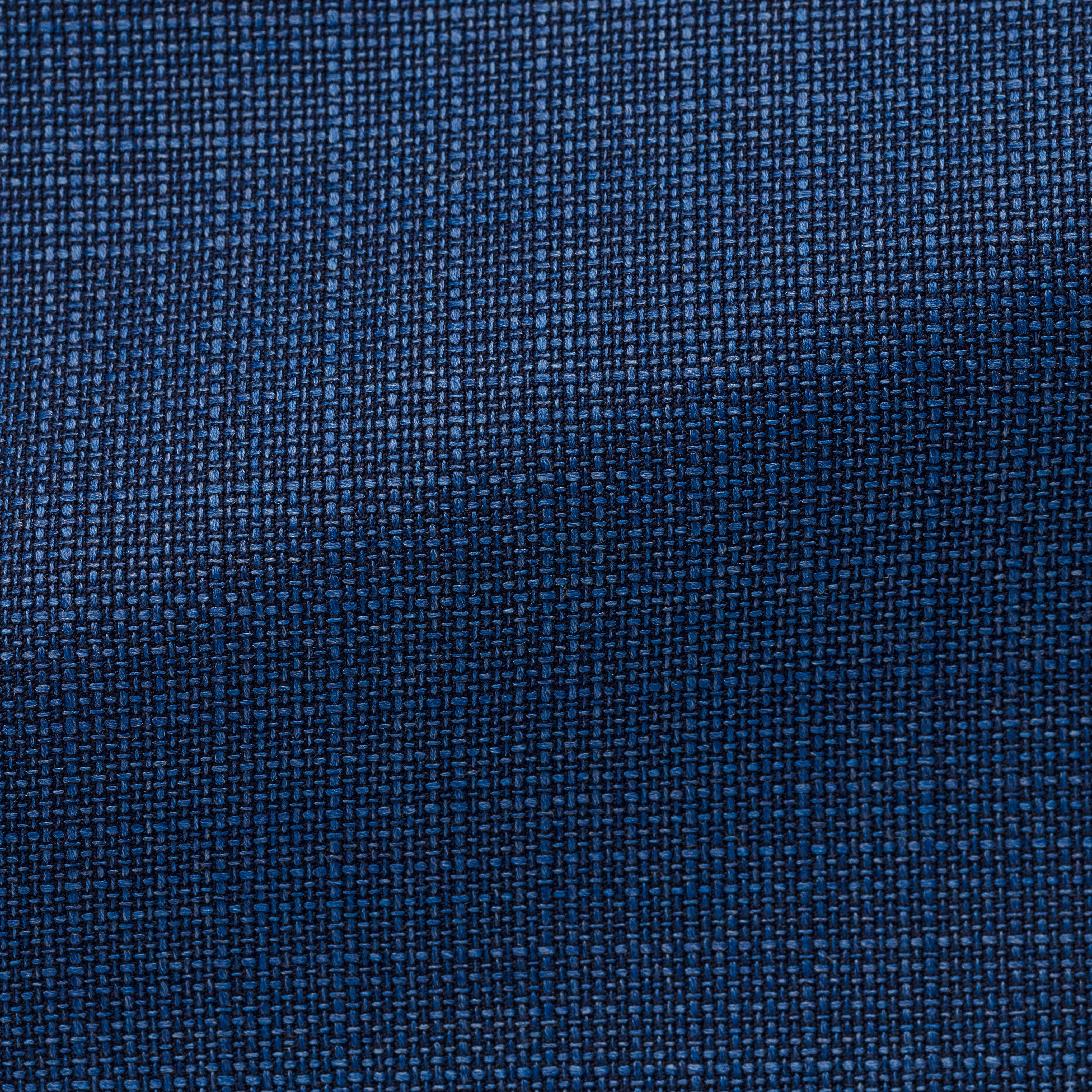 Medium Blue Wool Fancy Weave Suit