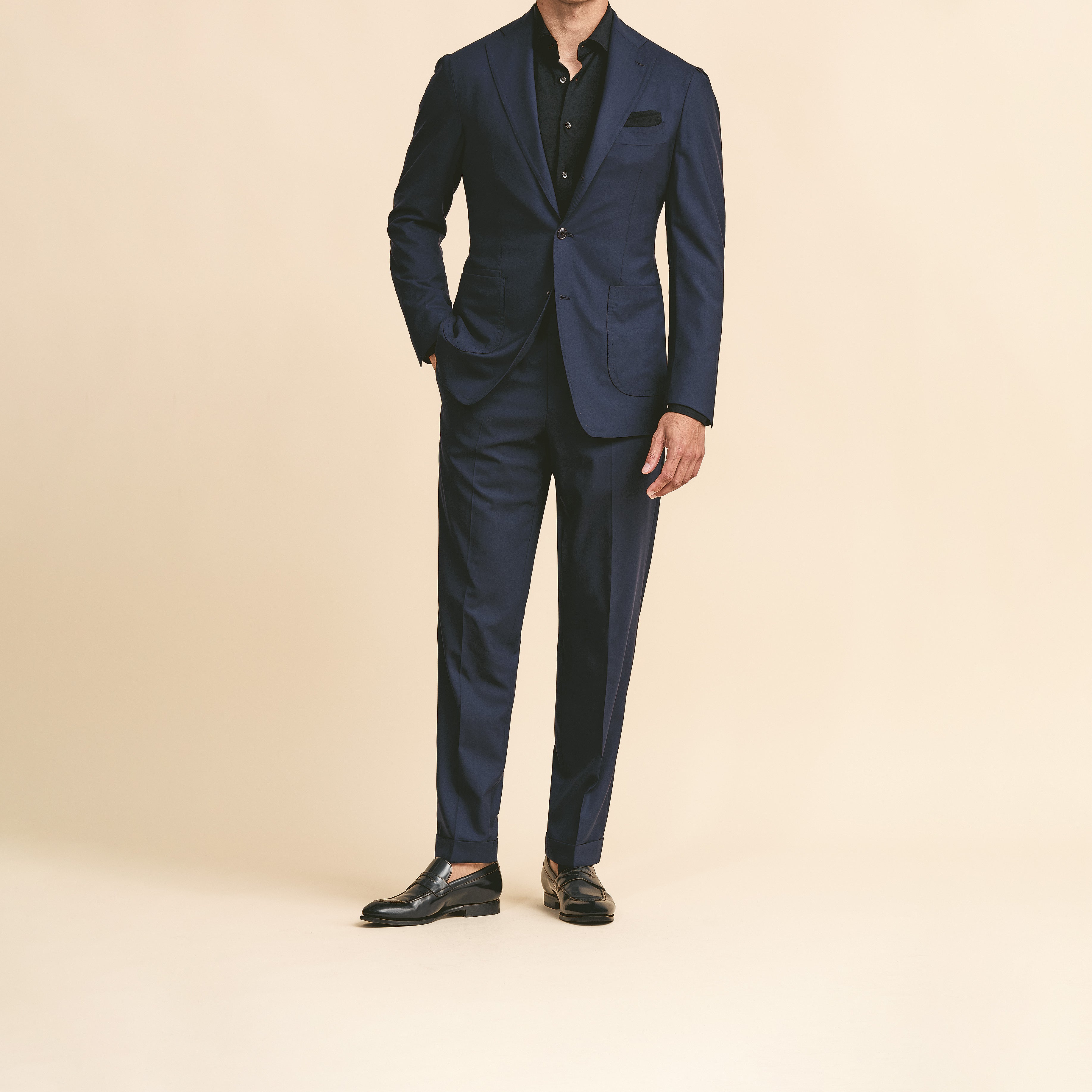 Dark Blue S170 Wool Suit