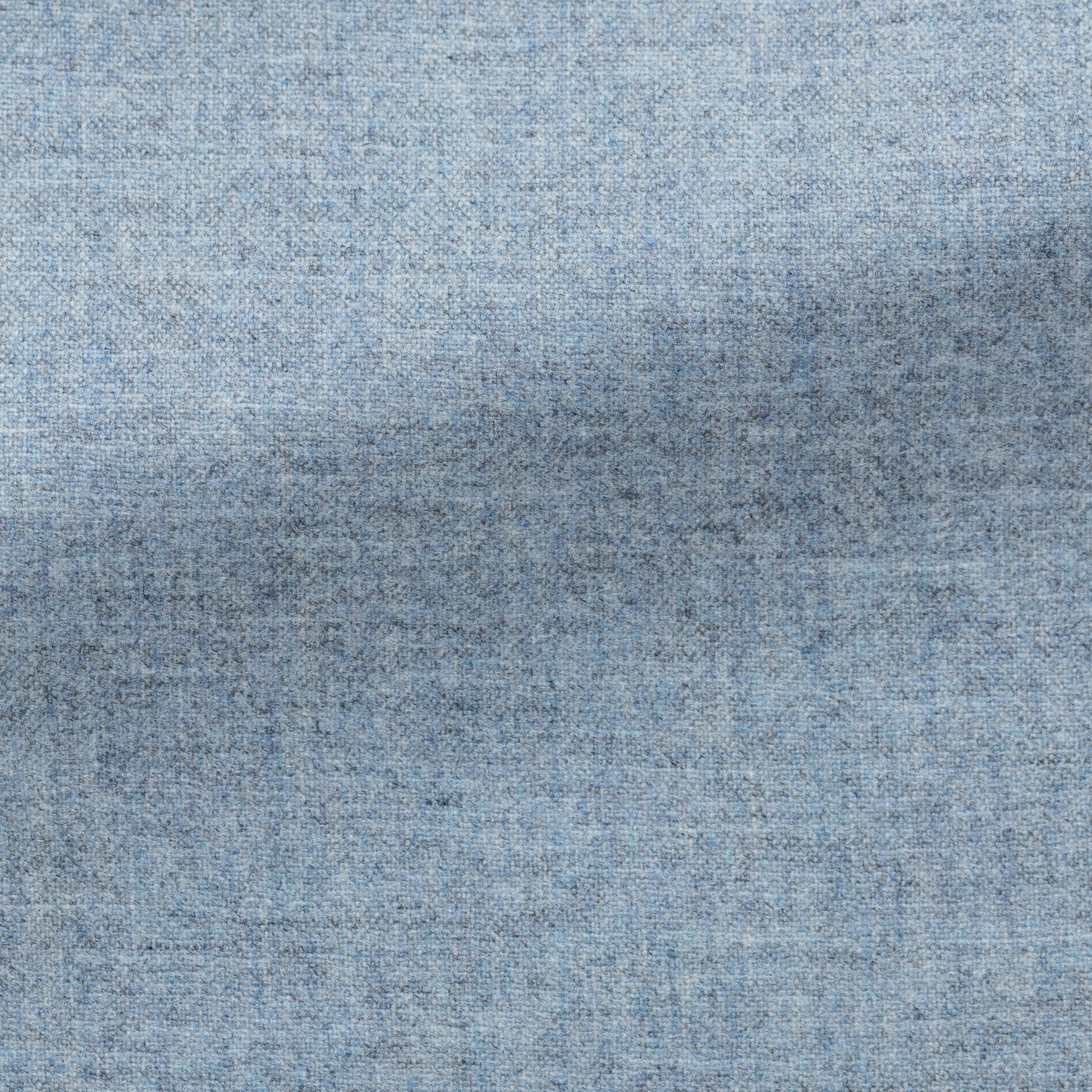 Ice Blue-Grey Wool-Cashmere Plain Weave Suit