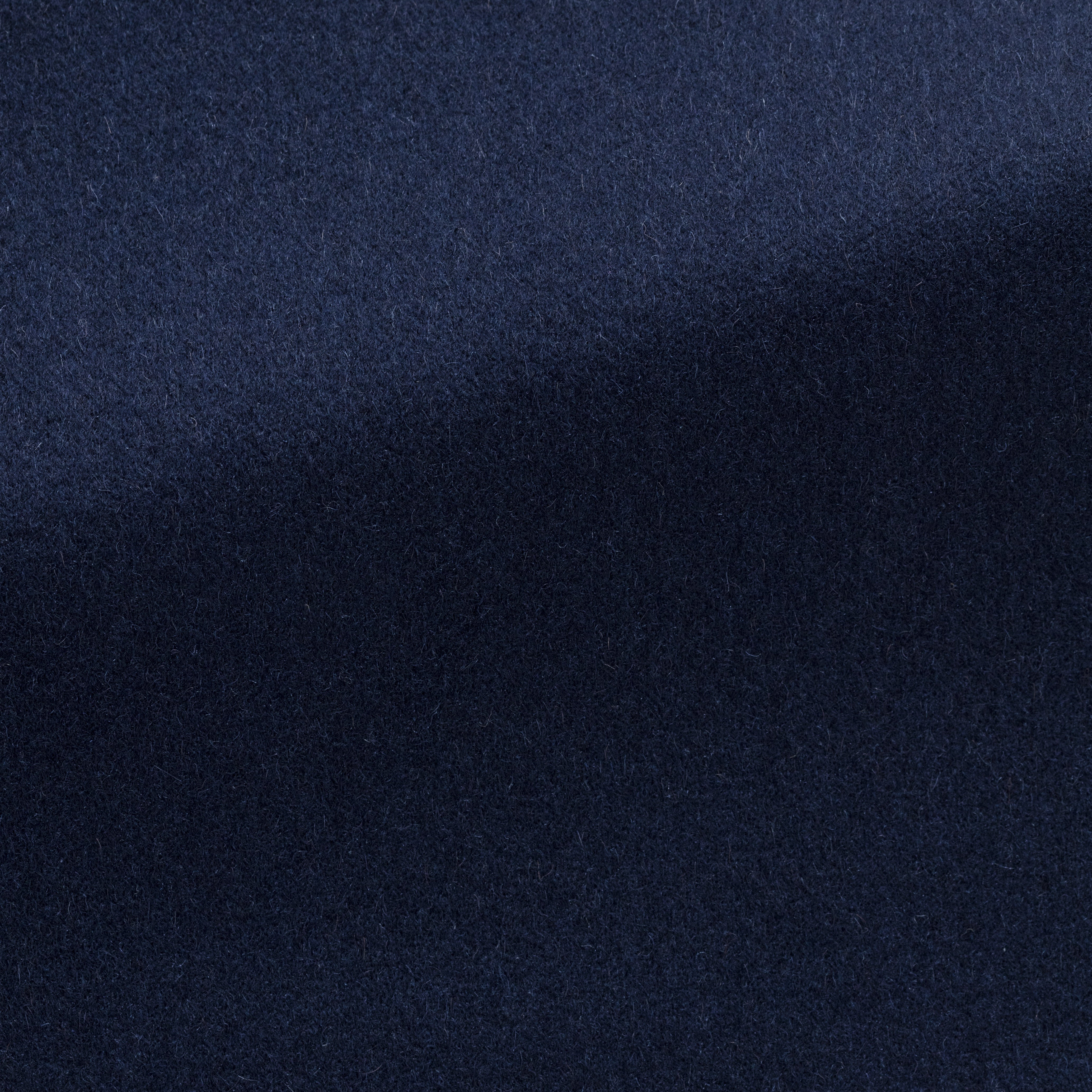 Midnight Blue Brushed Camel Plain Weave Jacket