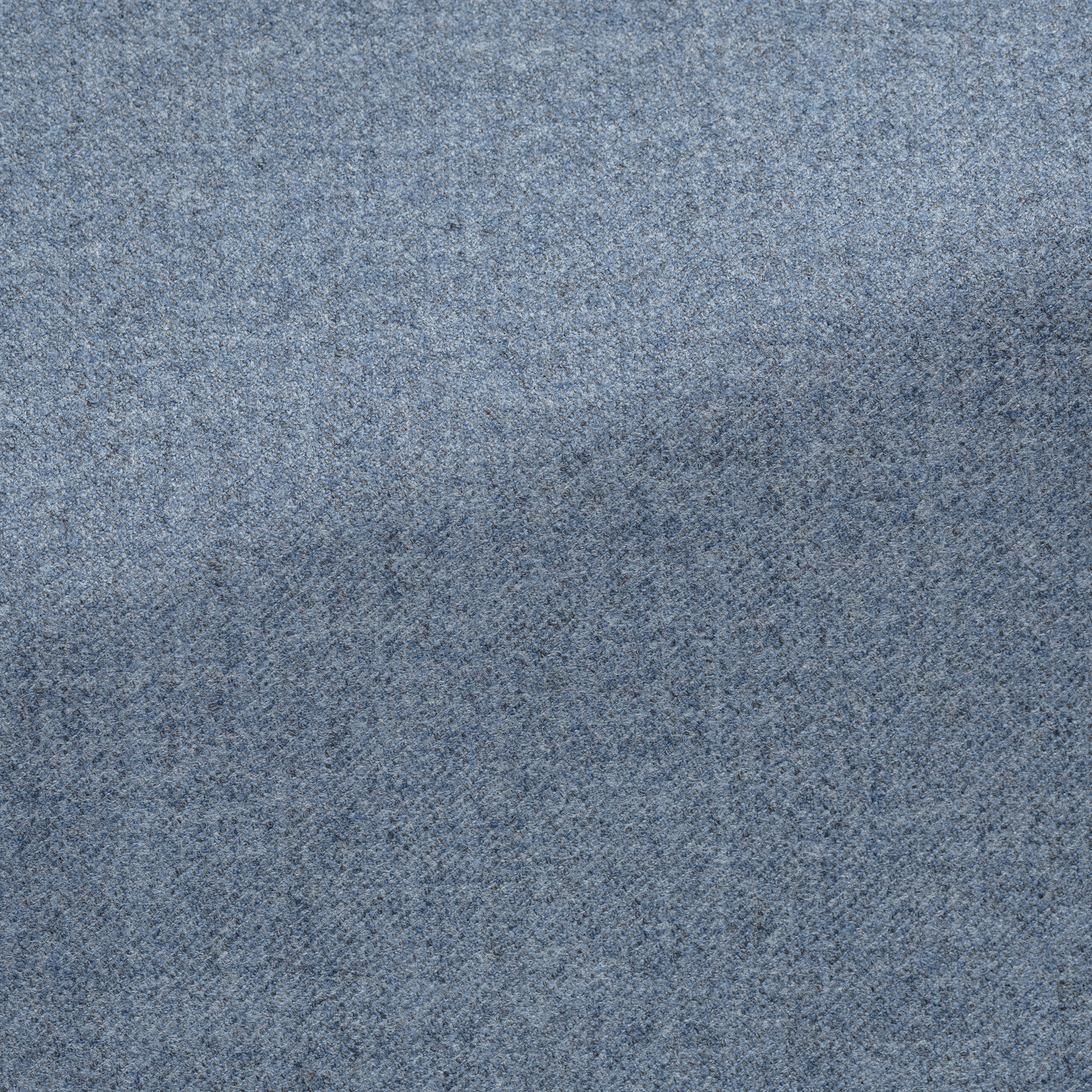 Storm Blue Stretch Brushed Wool Twill Vest