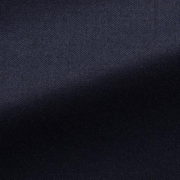 Midnight Blue Stretch Wool Flannel Trousers