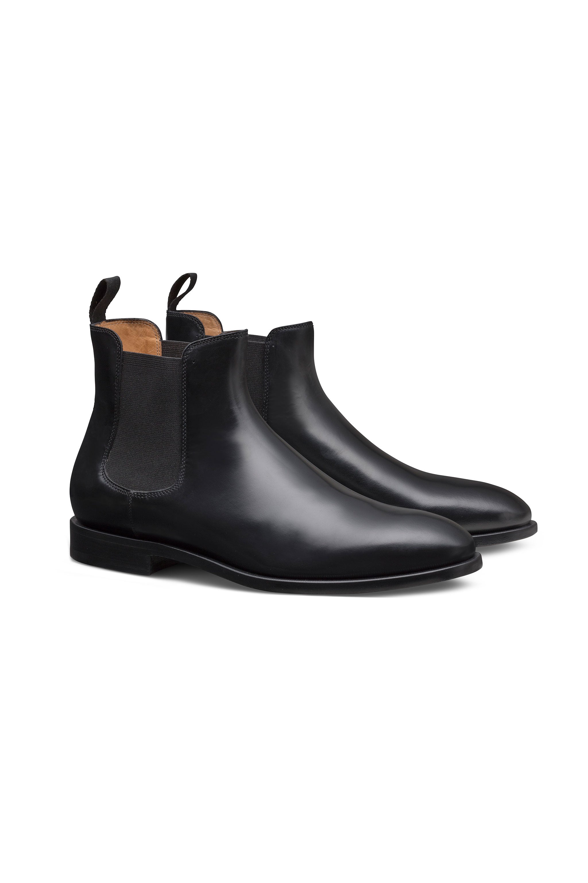 Black Calf Chelsea Boot