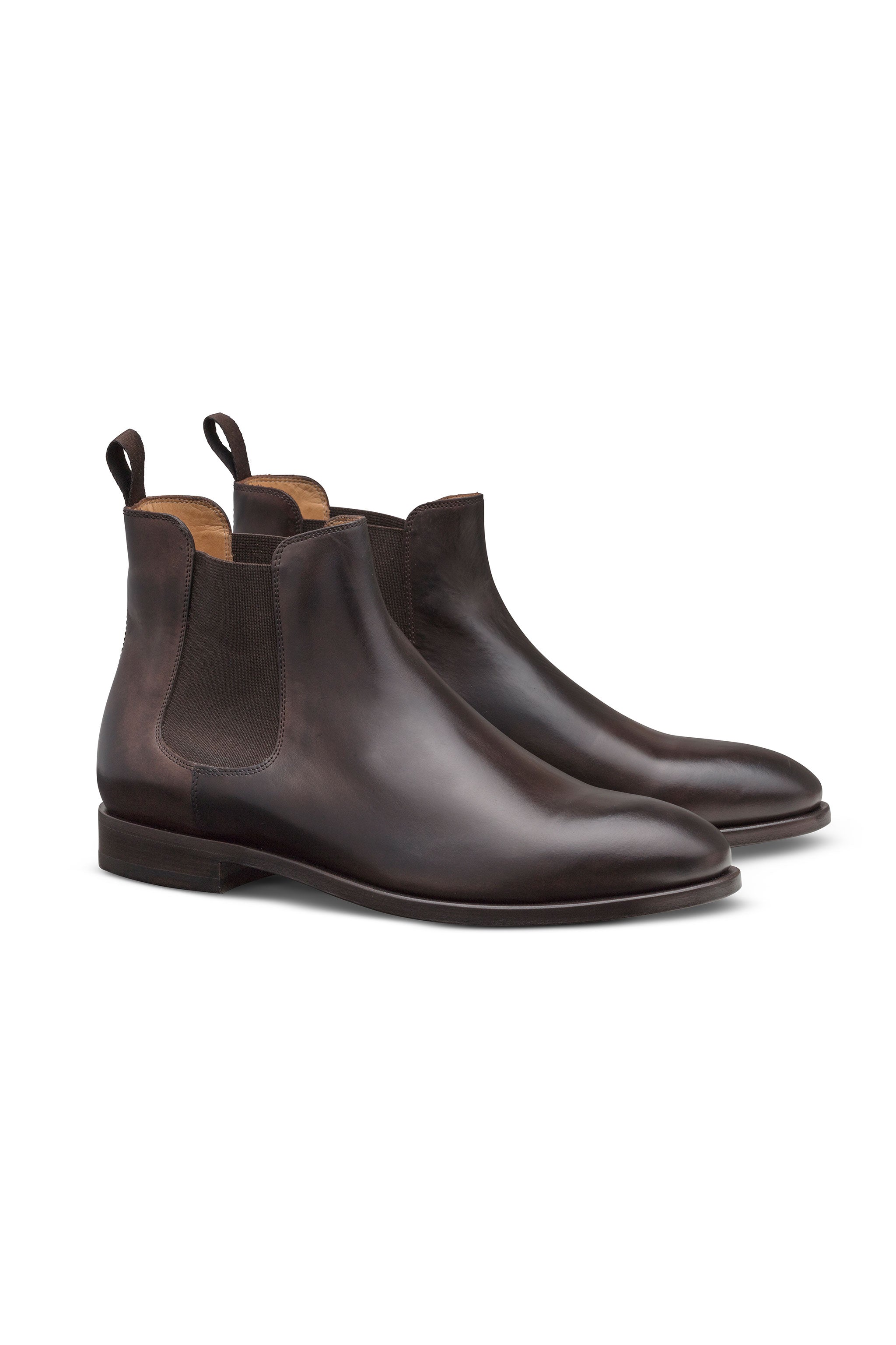 Dark Brown Calf Chelsea Boot
