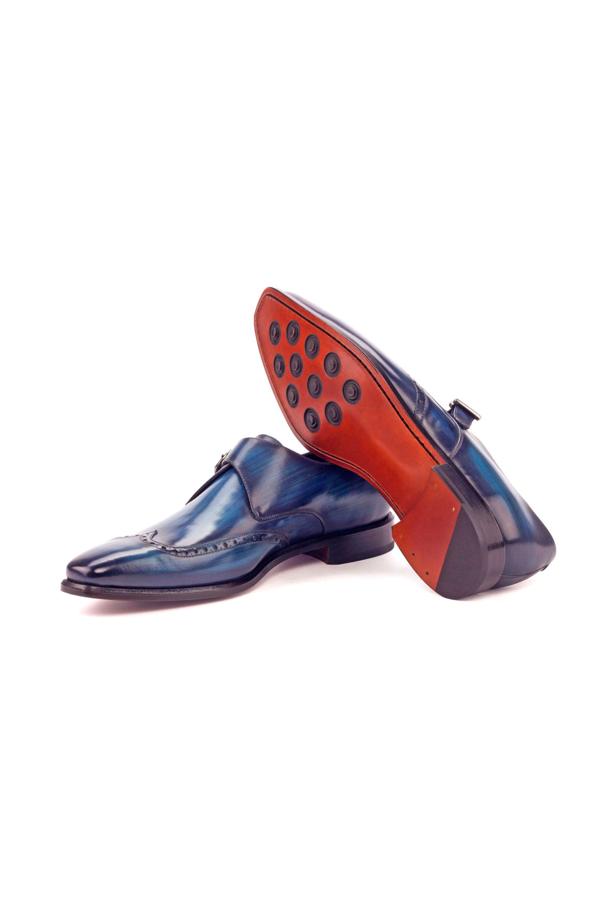 Denim Patina Single Monk