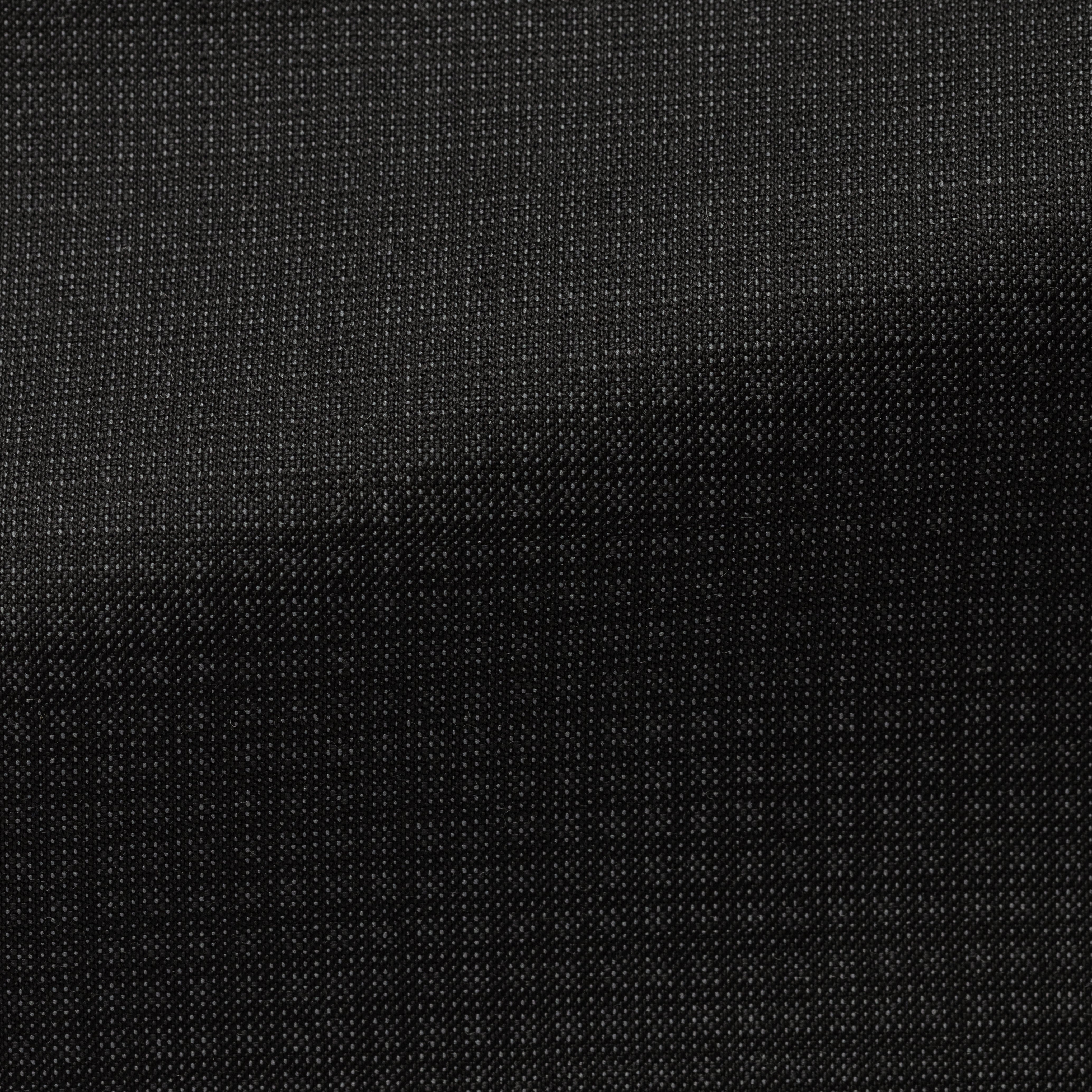 Black S100 Wool With Subtle Micro-Check Suit