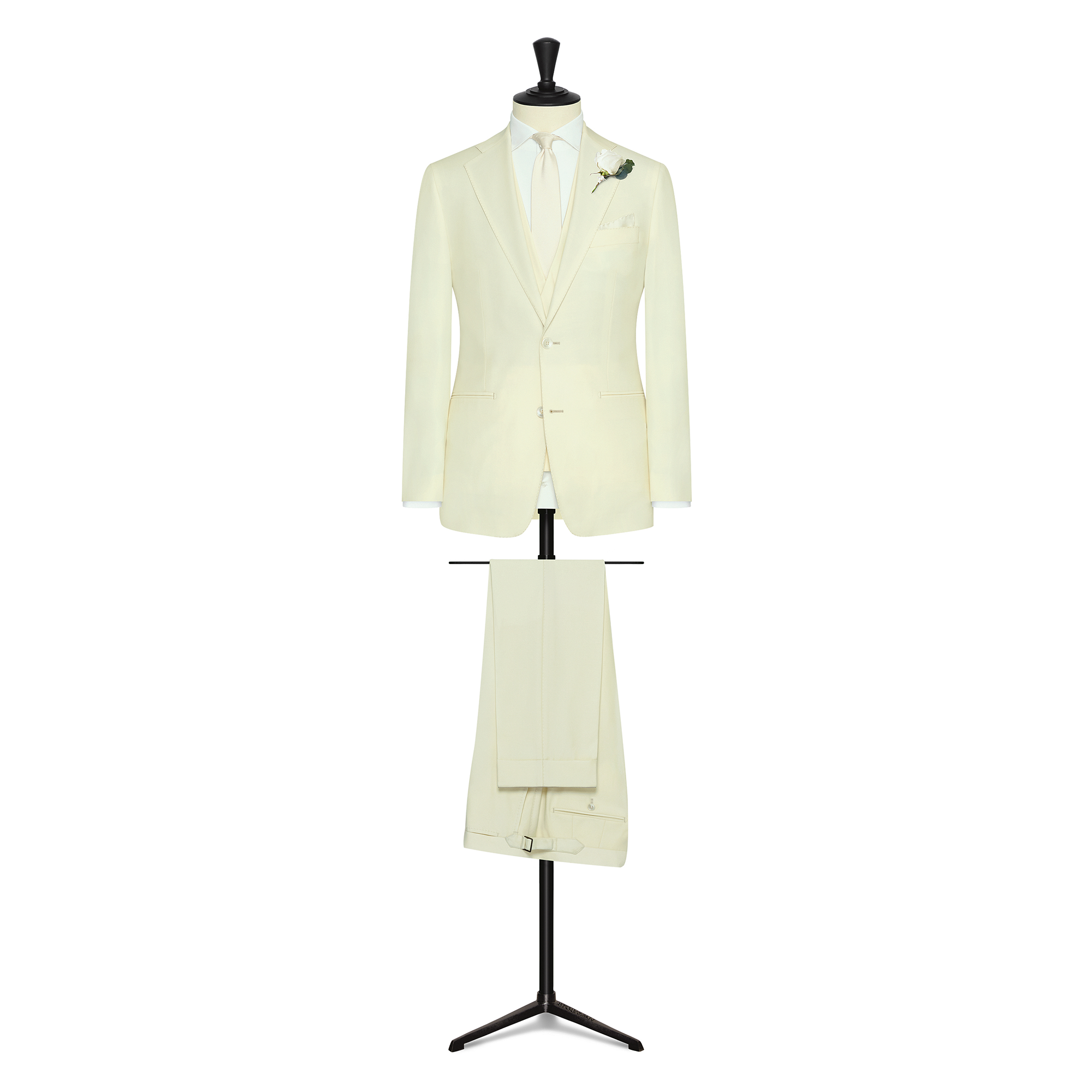 Off-White S100 Wool Faille 3- Piece Suit