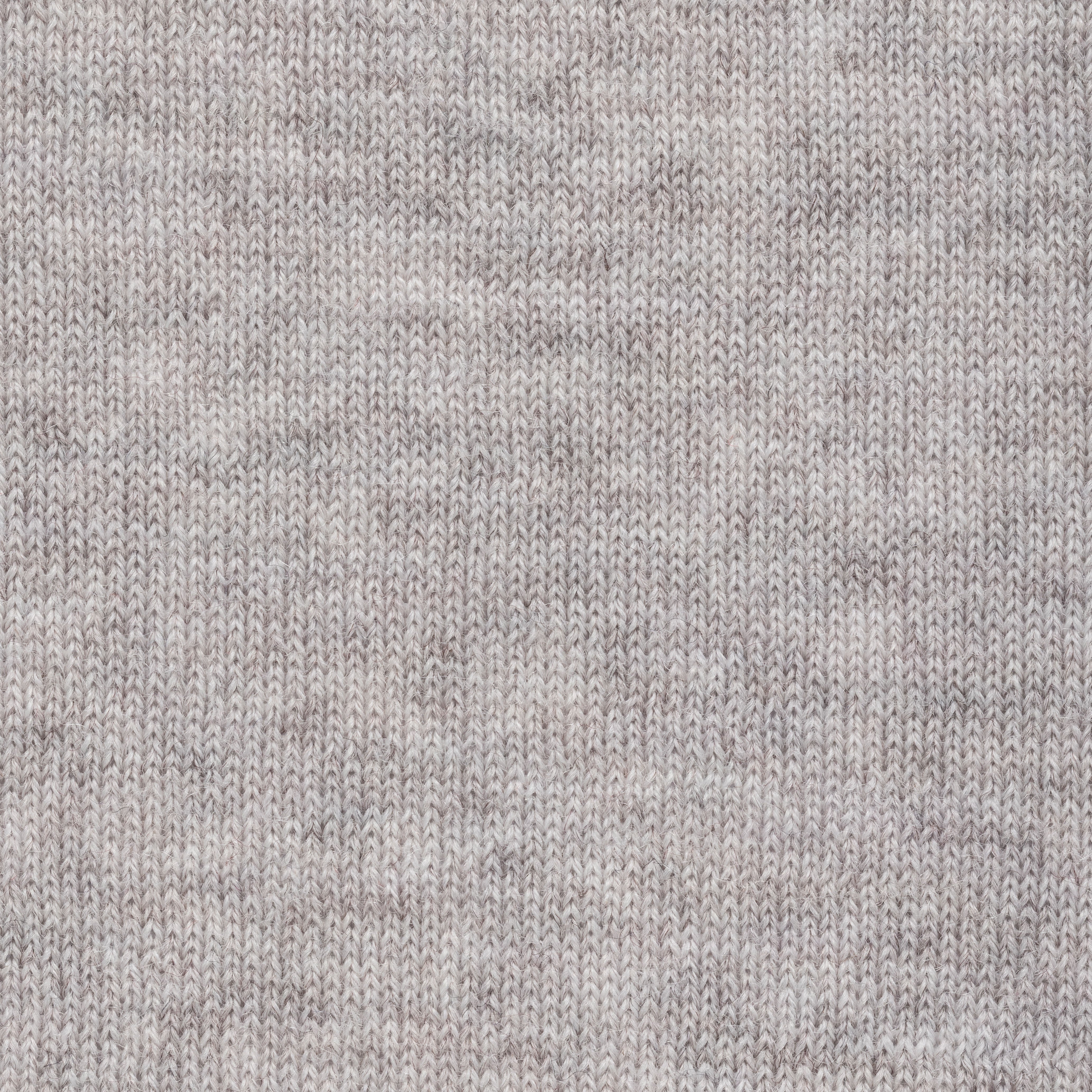 Greige Mélange Extra-Fine Merino Half-Zip