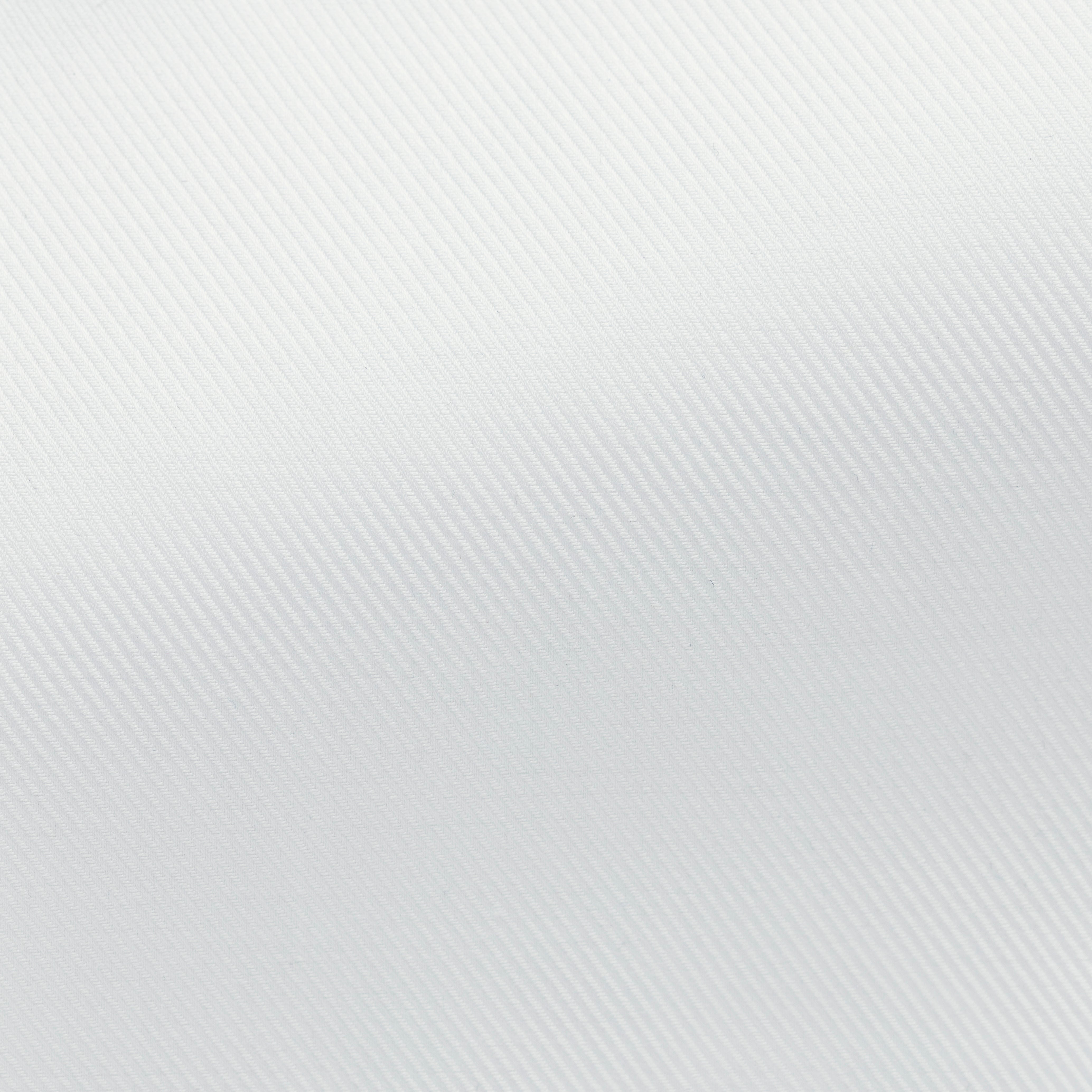 White Cotton Fine Twill Dobby Shirt