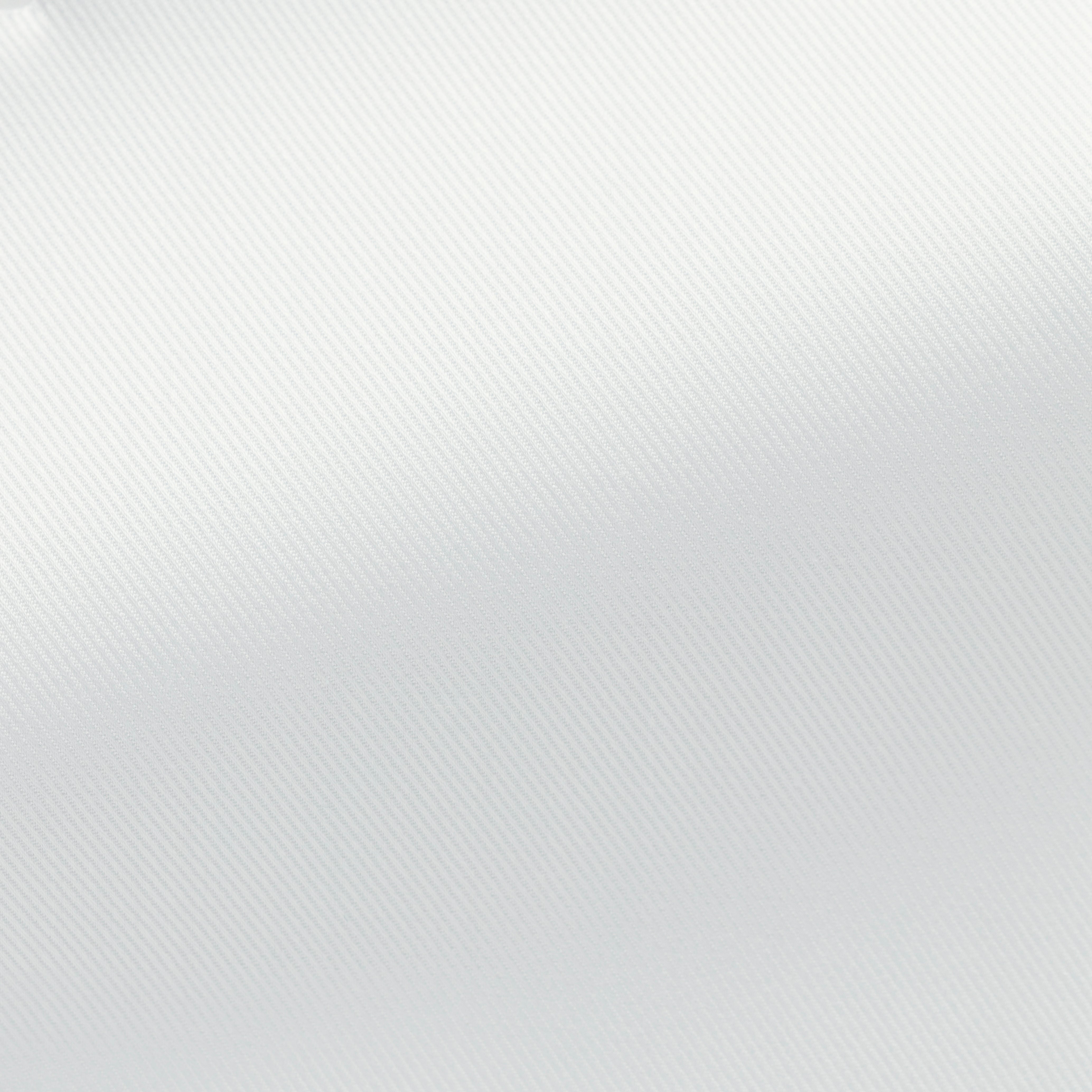 White Cotton Twill Dobby Shirt