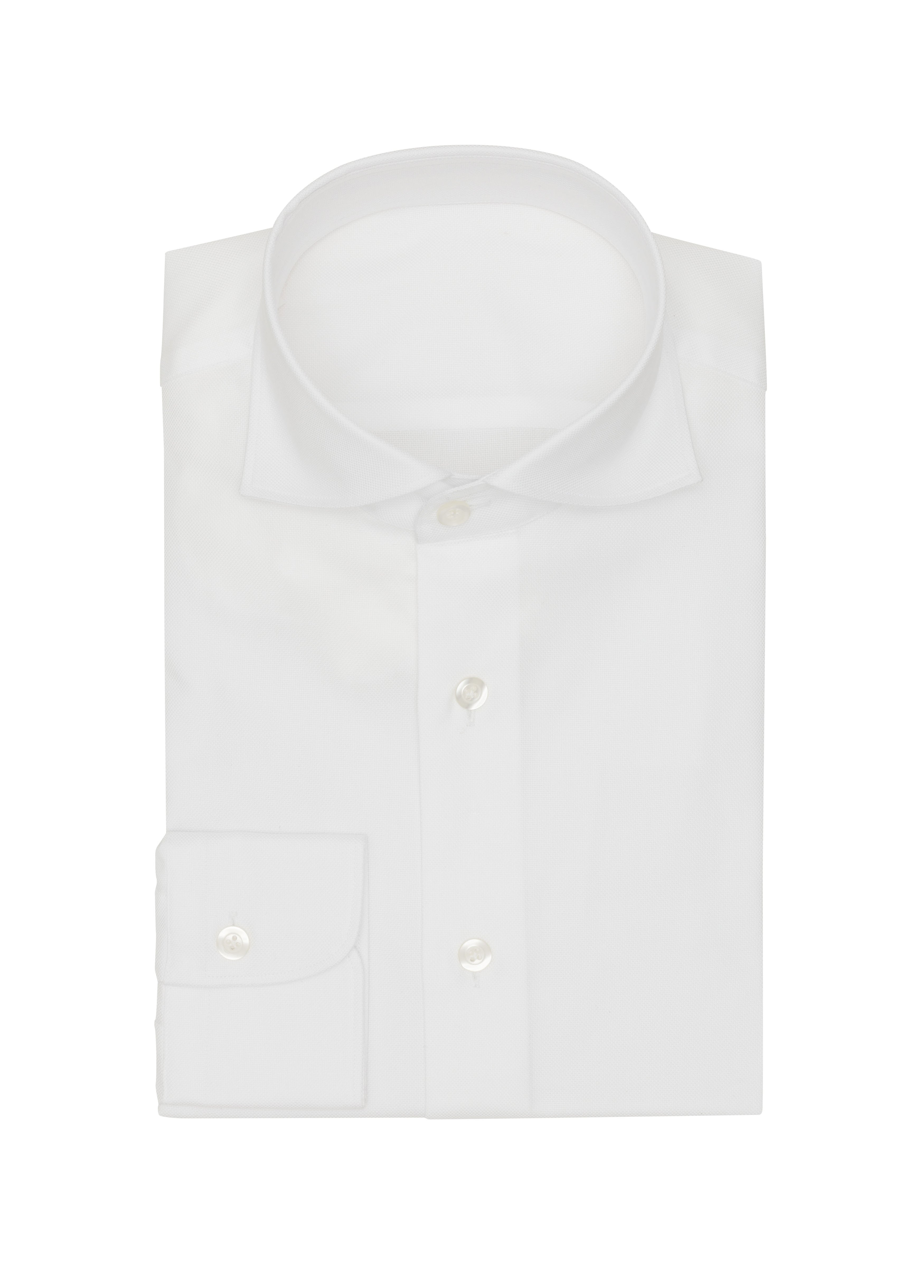 White Cotton Royal Oxford Shirt