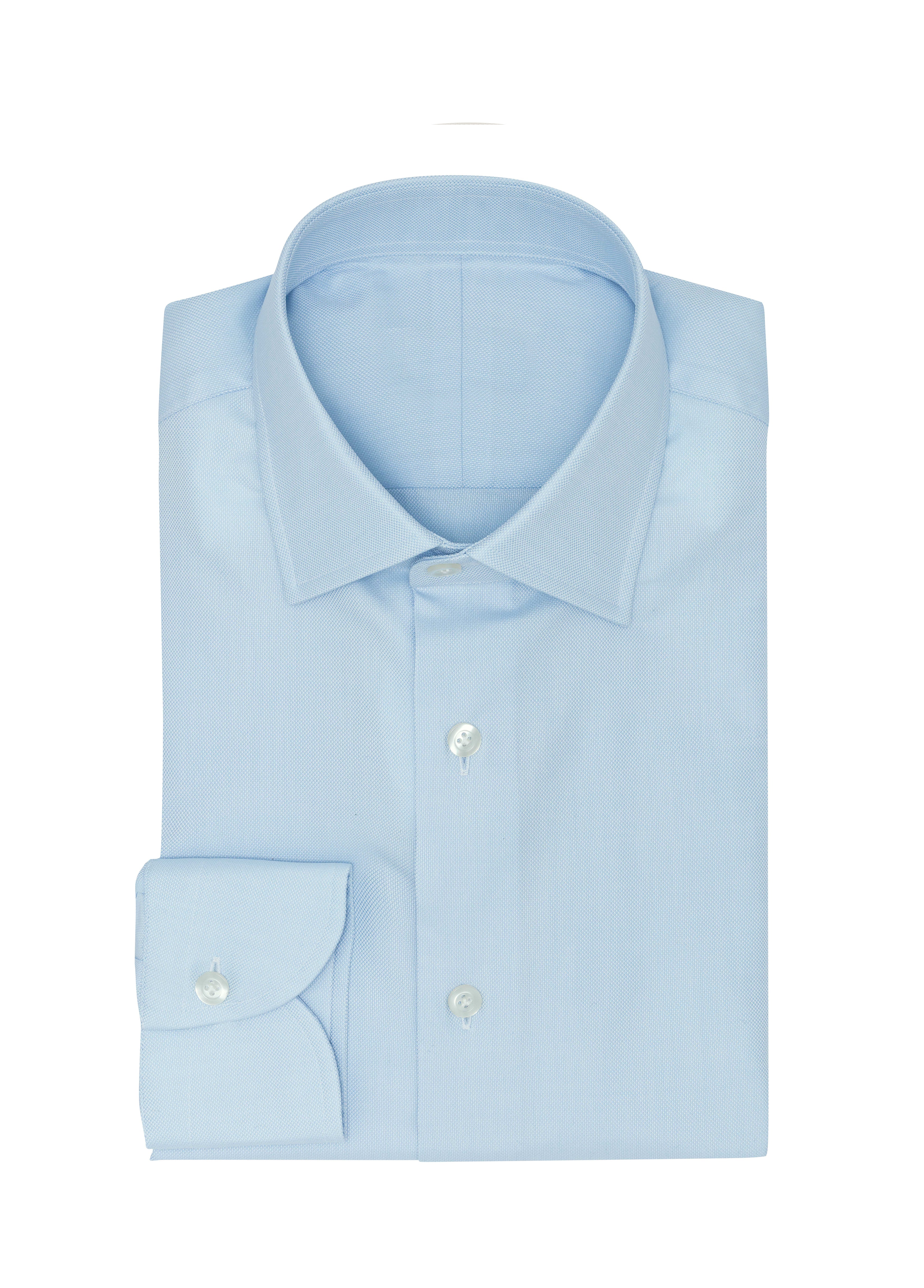 Light Blue Cotton Royal Oxford Shirt