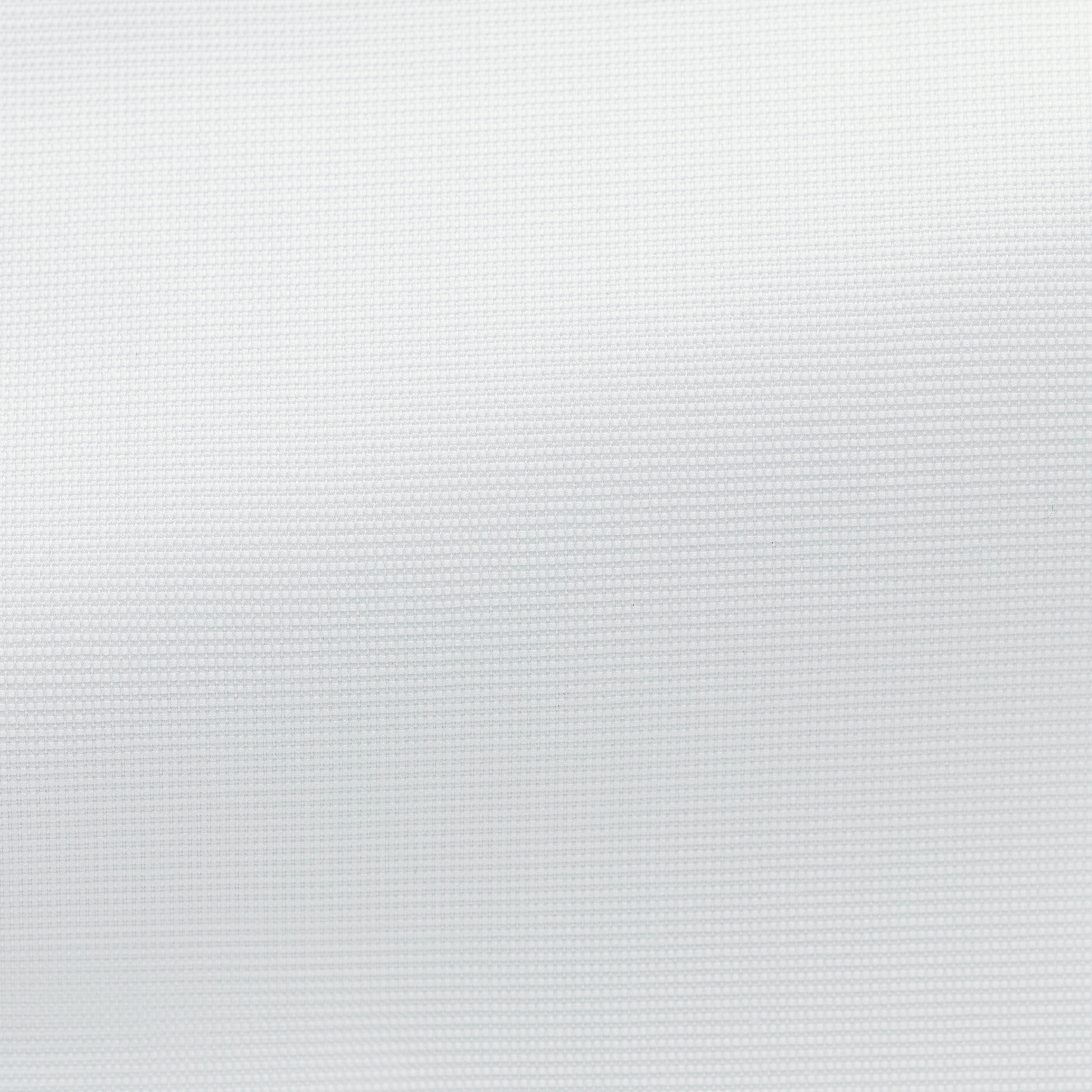 White Ribbed Cotton Dobby Shirt