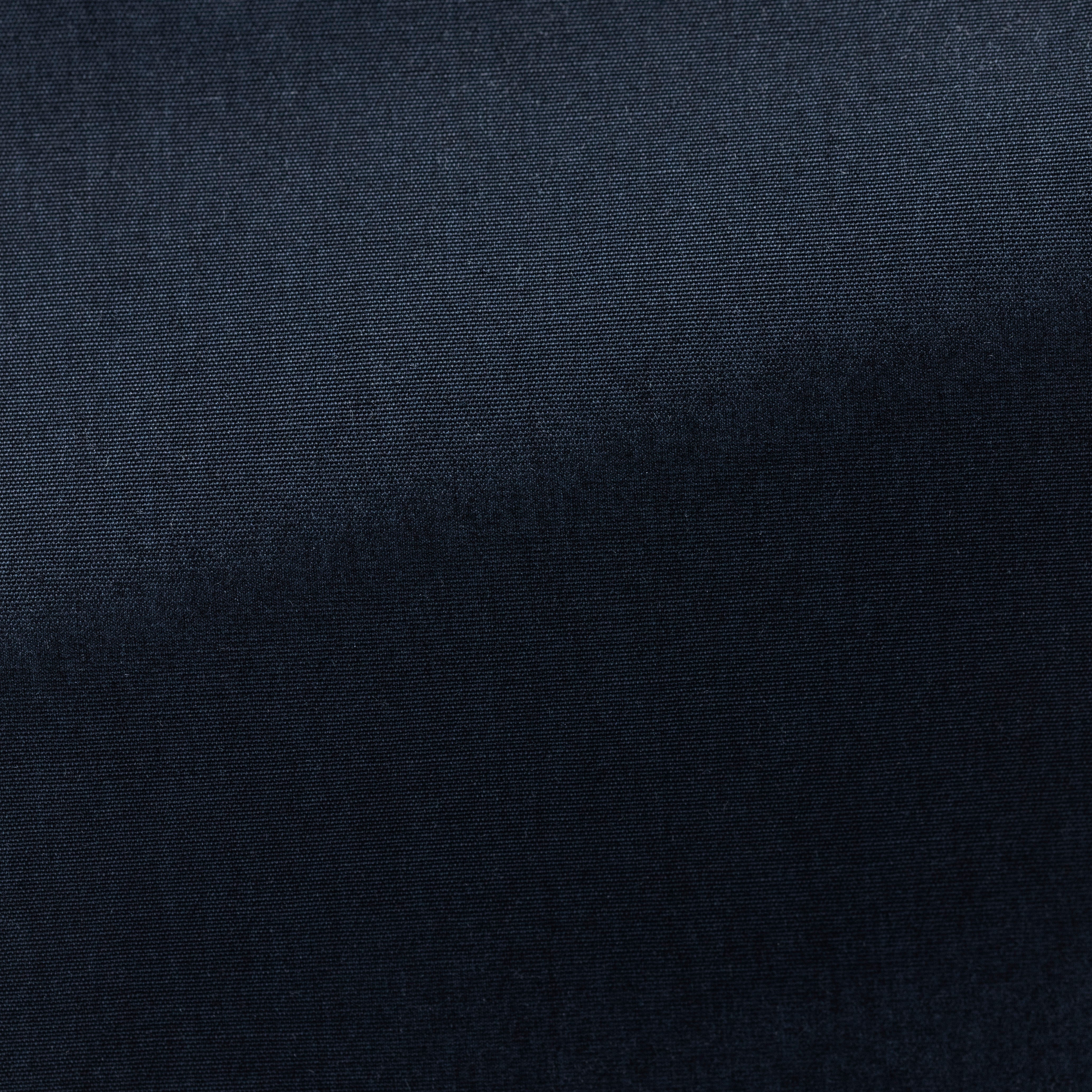 Midnight Blue Compact Cotton Poplin Shirt