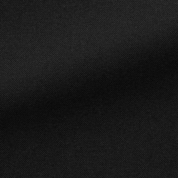 Black Cotton Oxford Shirt