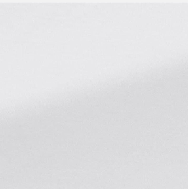 White Cotton Interlock Knit Shirt