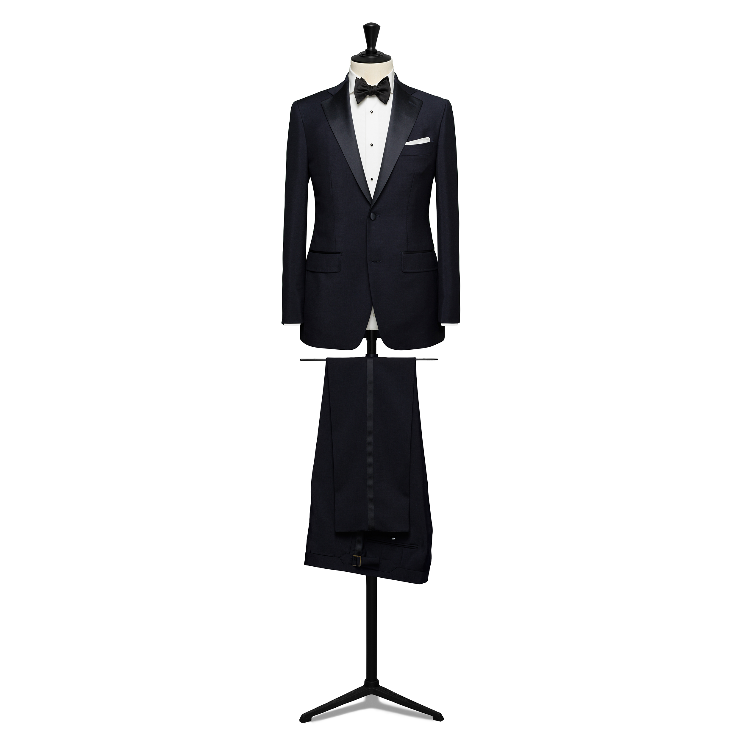 Navy Wool-Mohair Tropical Tuxedo
