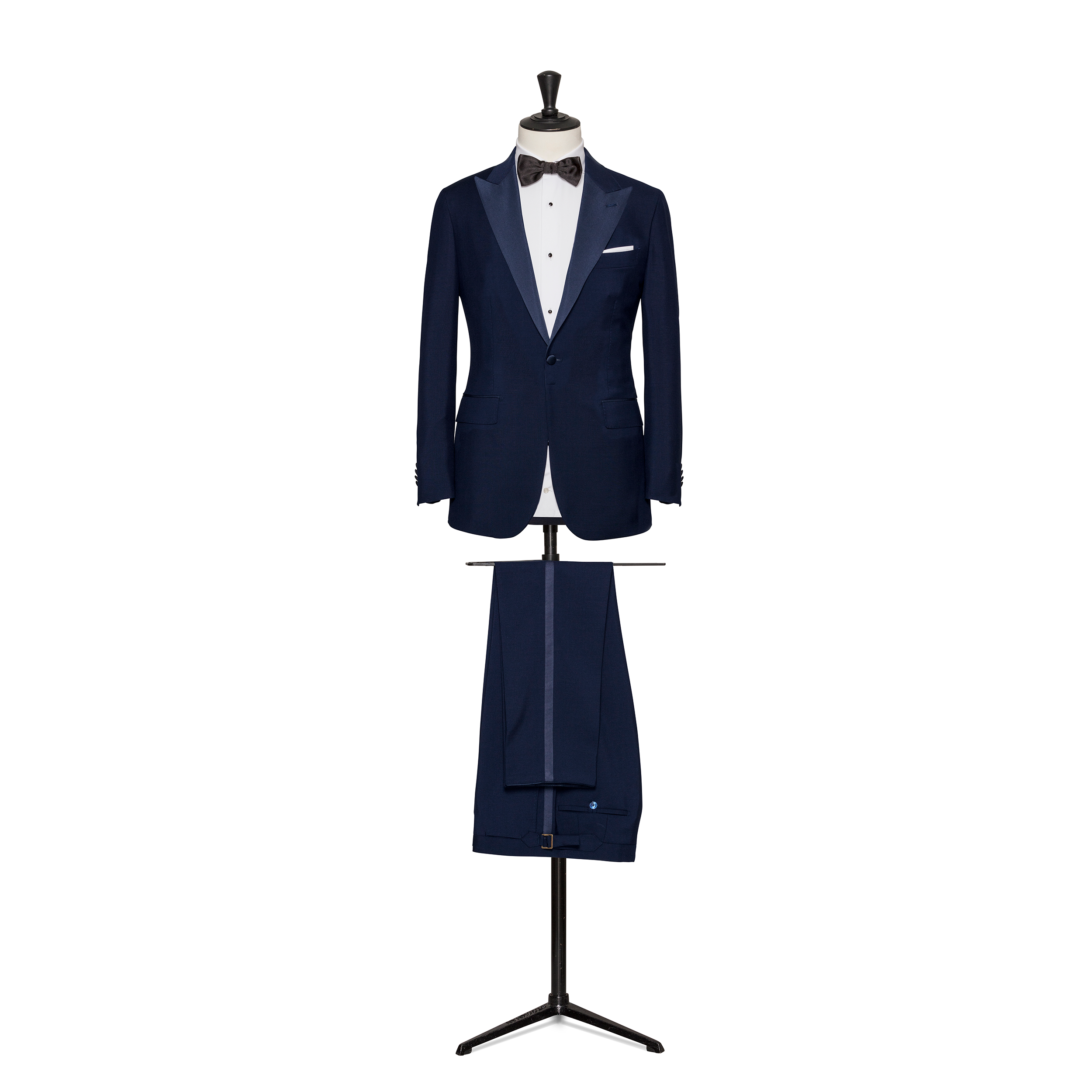 Neapolitan Blue Barrathea WoolMohair Tuxedo