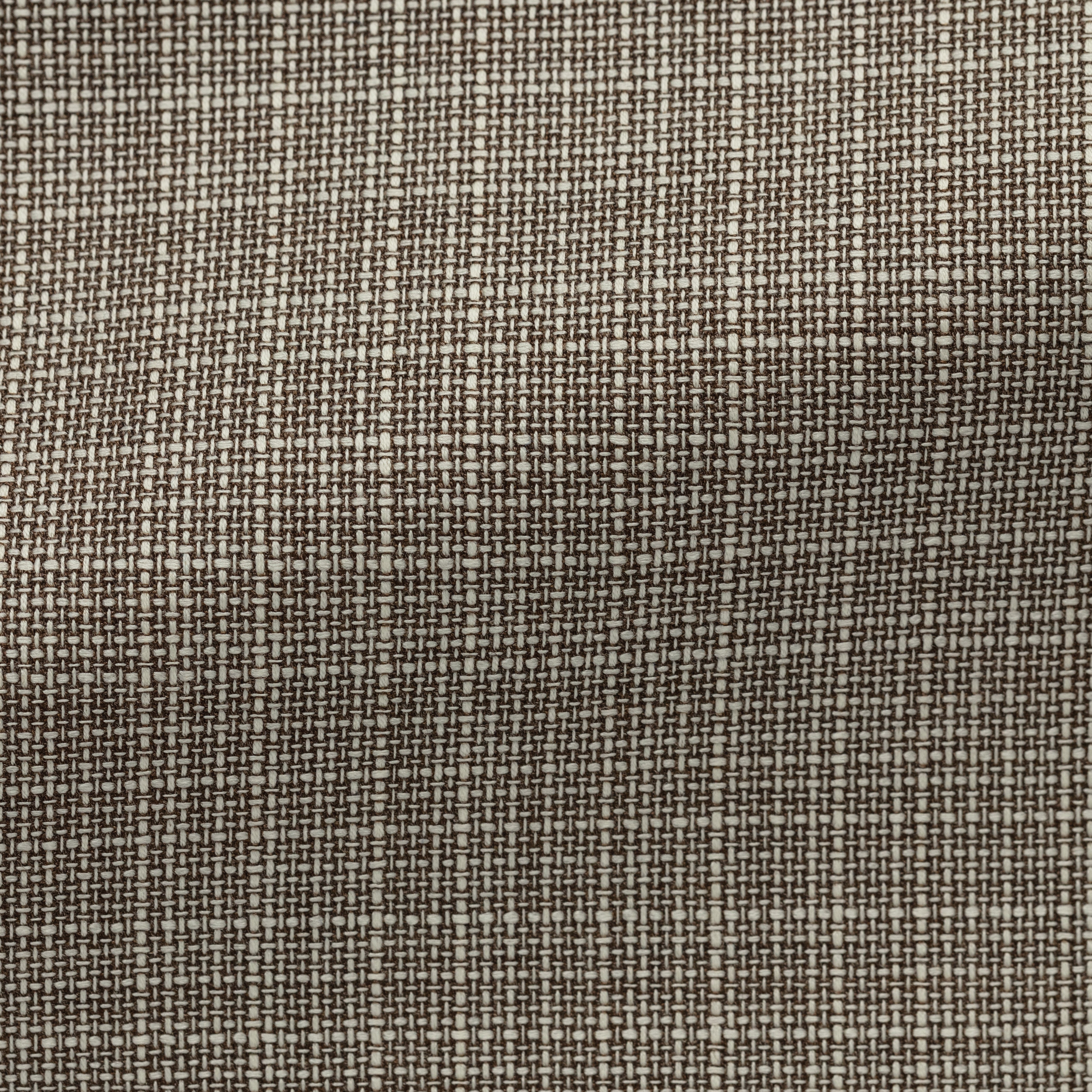Brown-White Wool Fancy Weave 3-Piece Suit