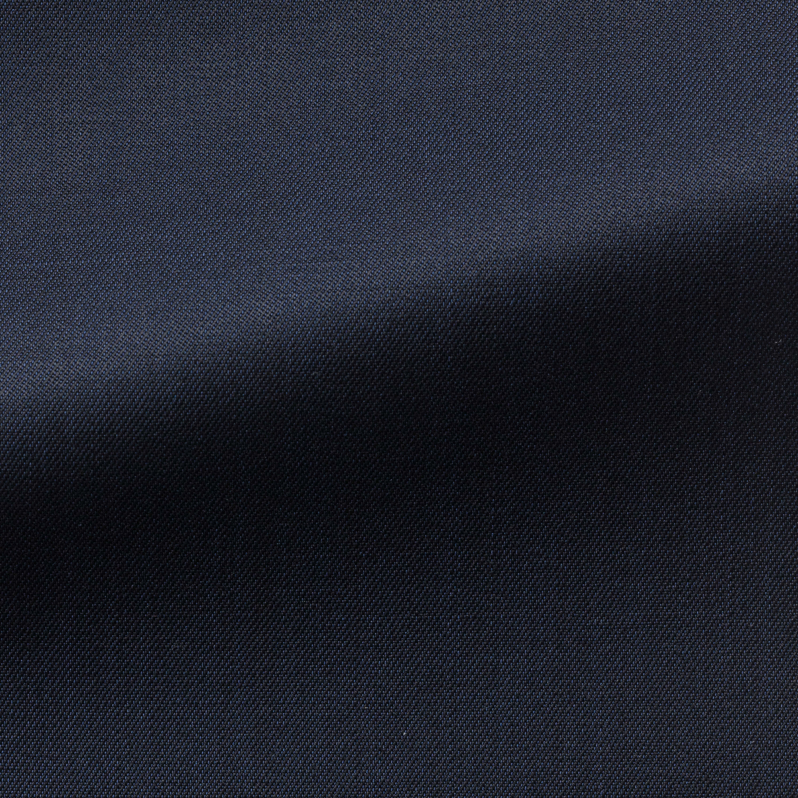 Dark Blue Twill Wool-Mohair Suit