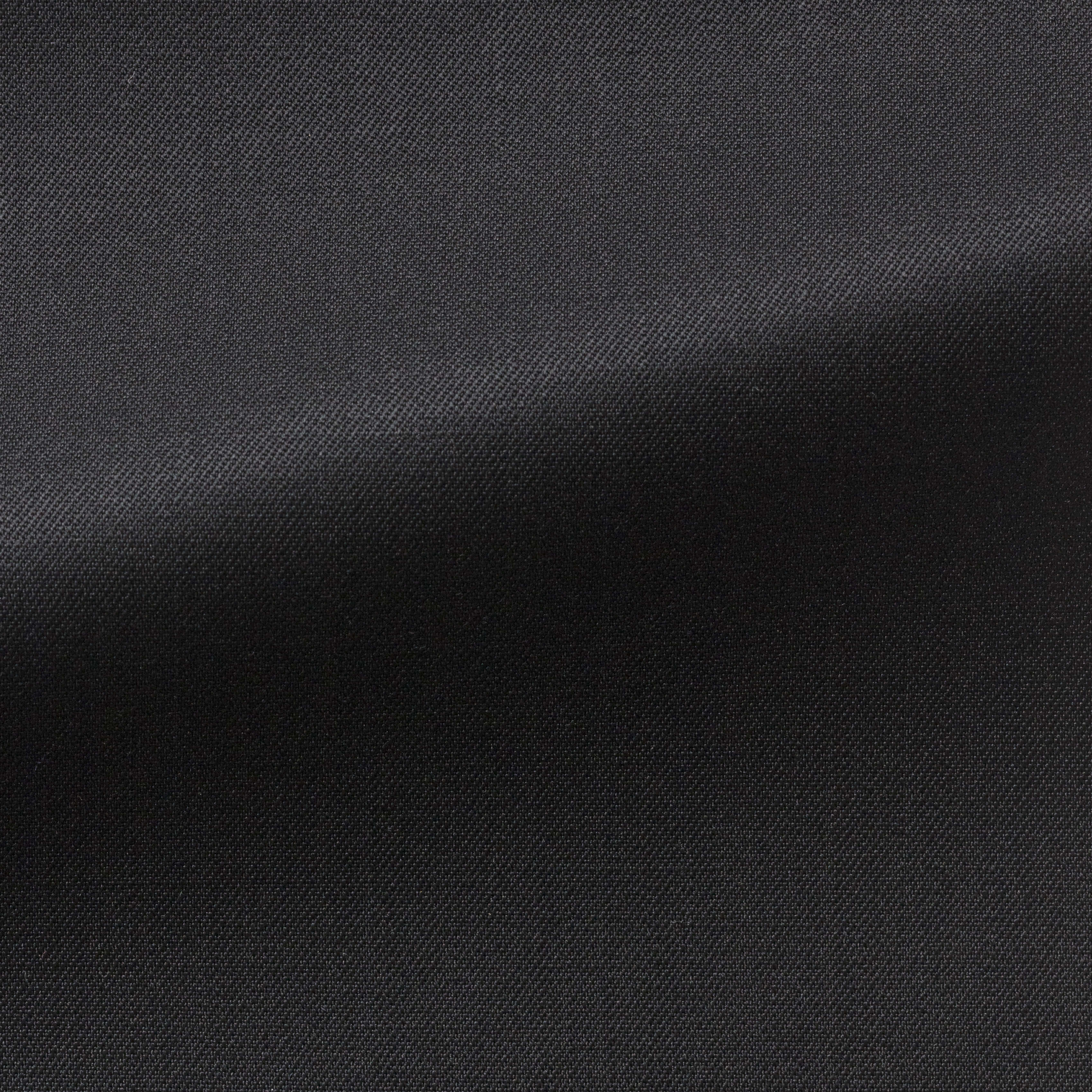 Black Twill Wool-Mohair 3-Piece Suit