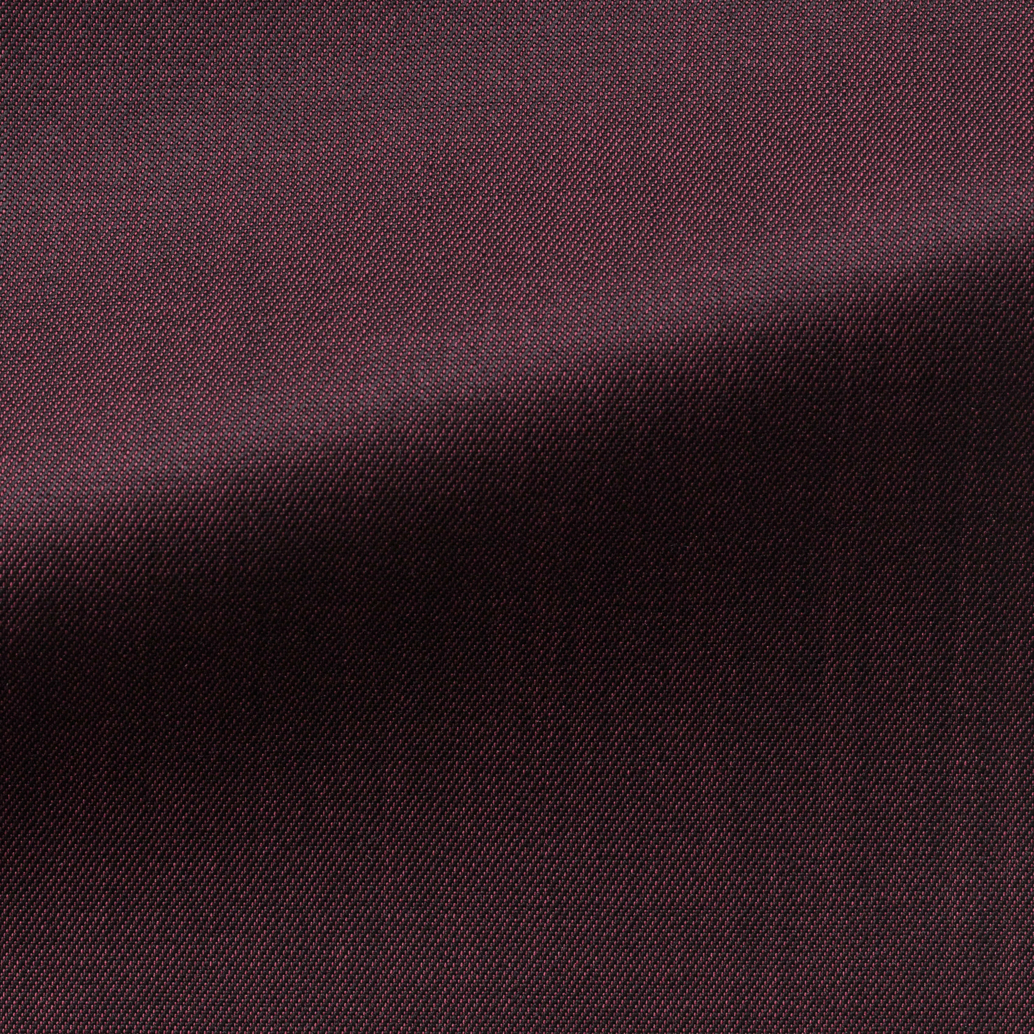 Burgundy Twill Wool-Mohair Suit