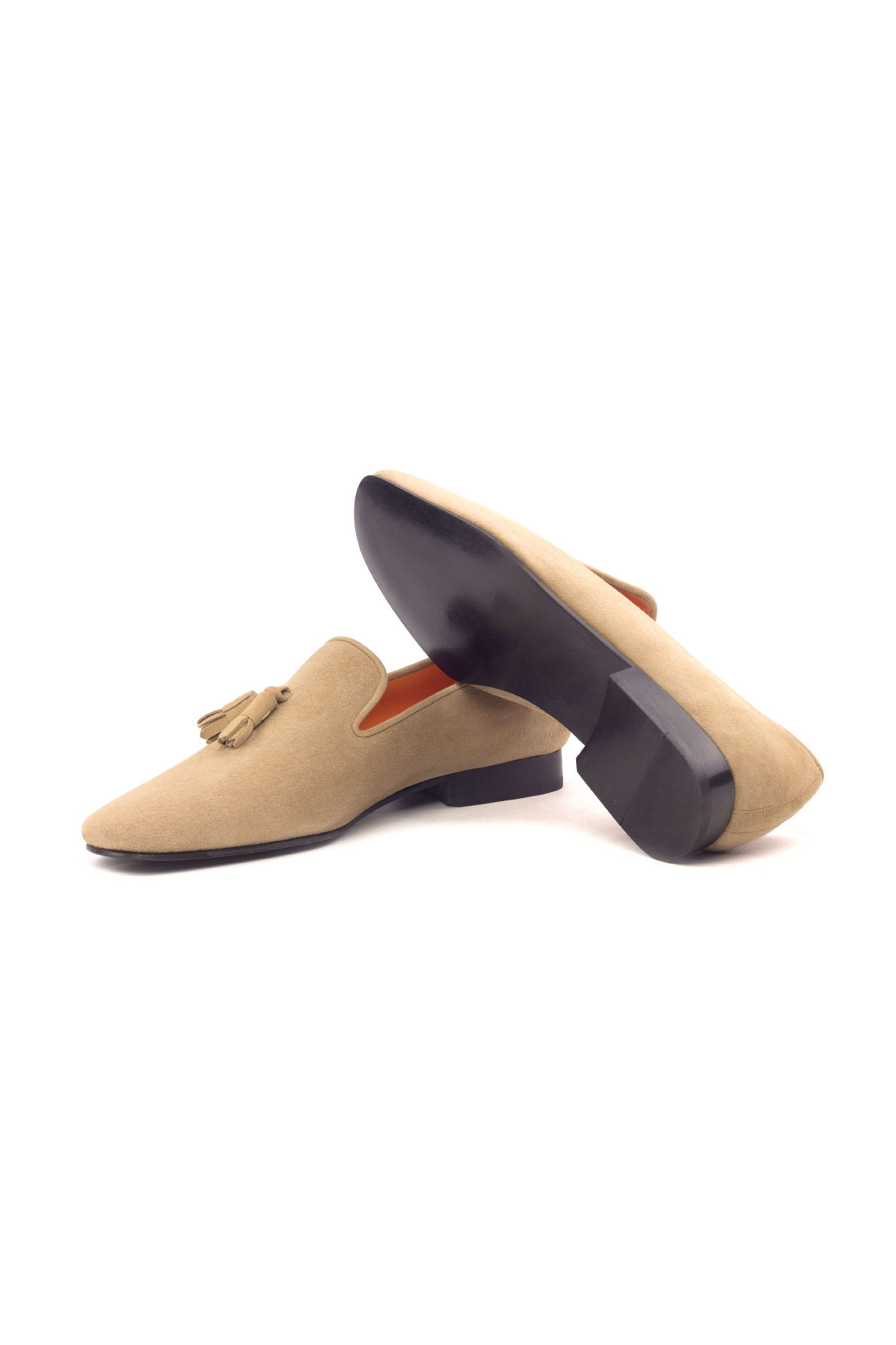 Camel Suede Drake Slipper