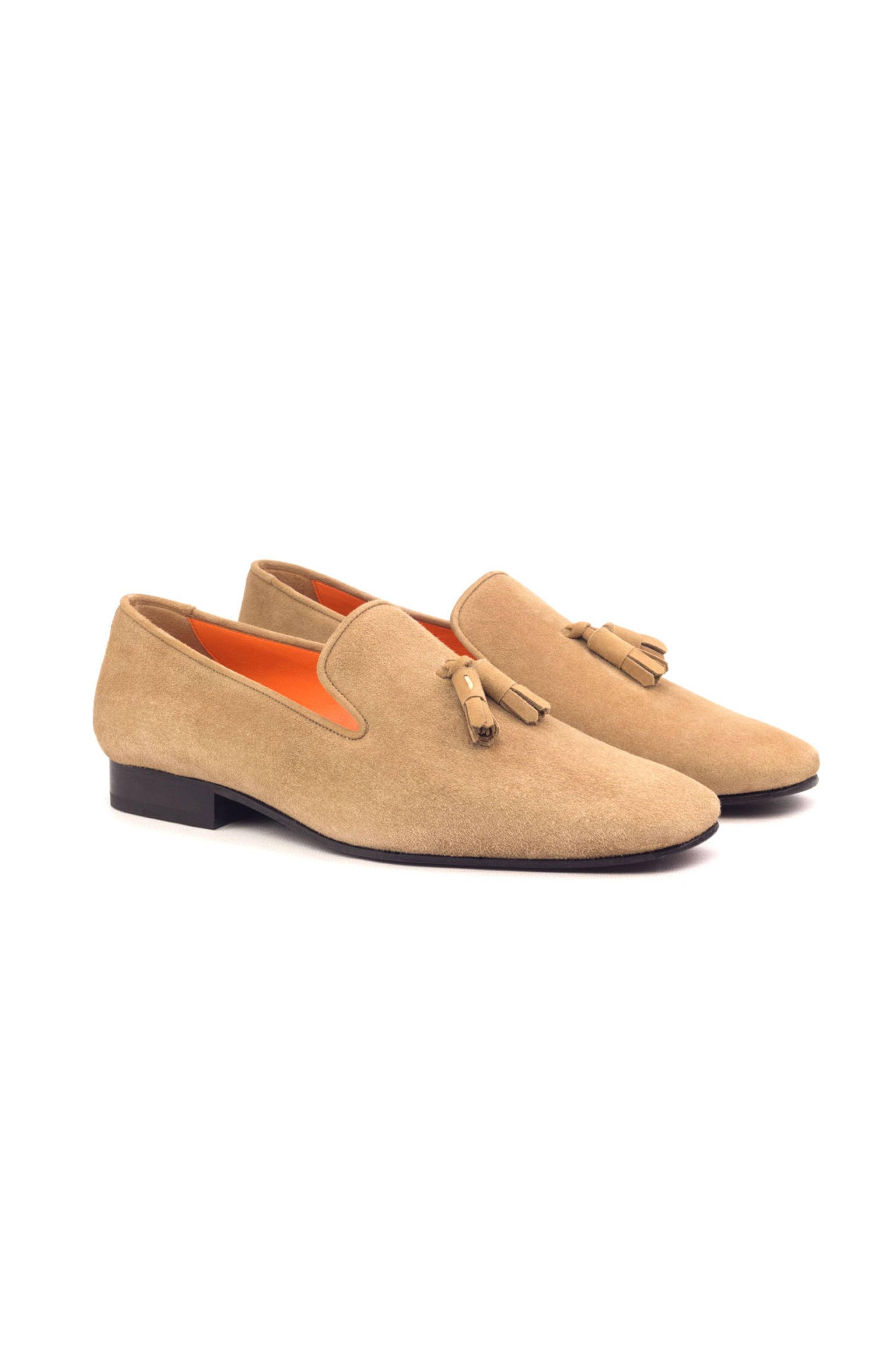 Camel Suede Drake Slipper