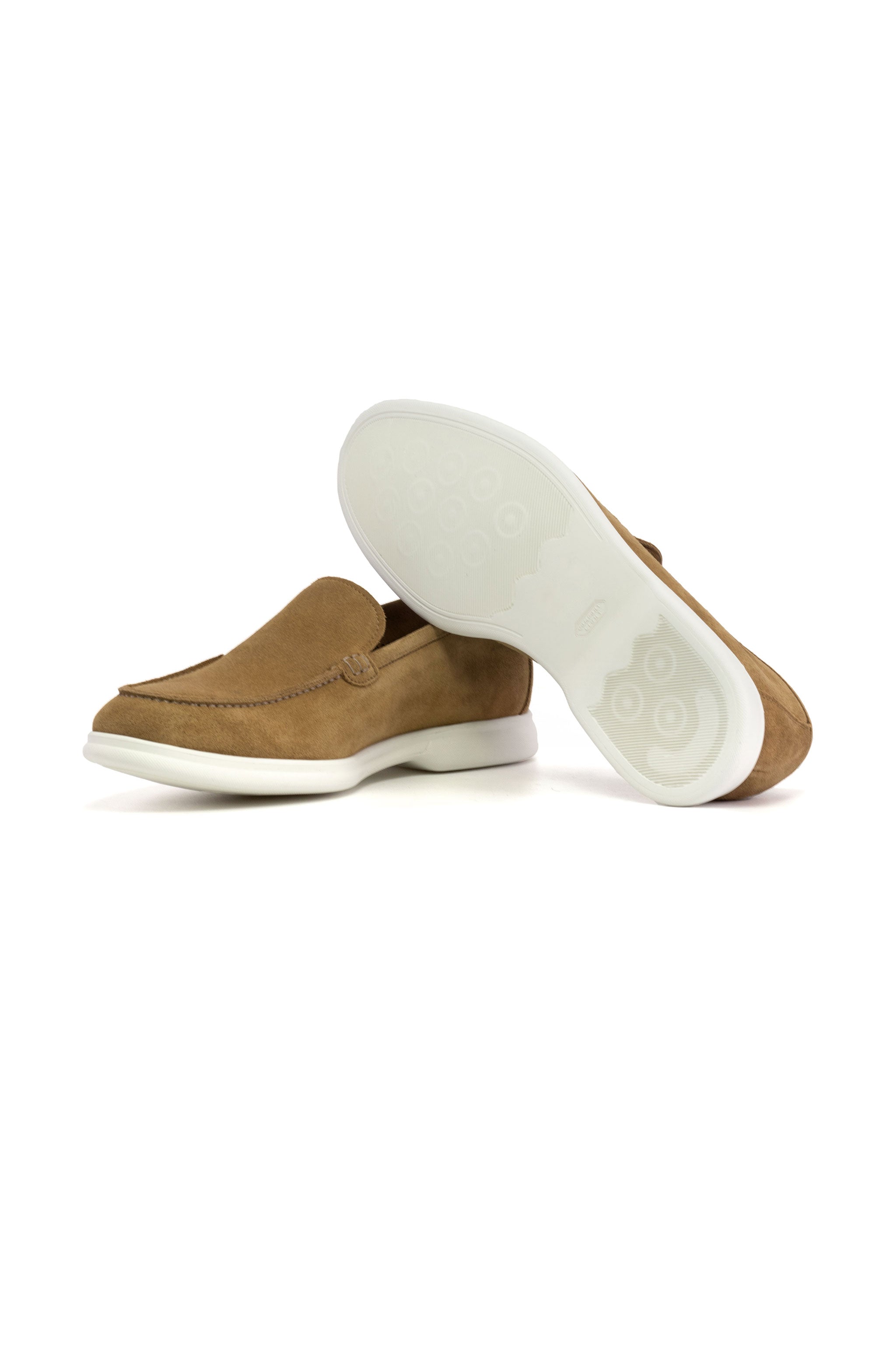 Camel Suede Moccasin Flex Sport